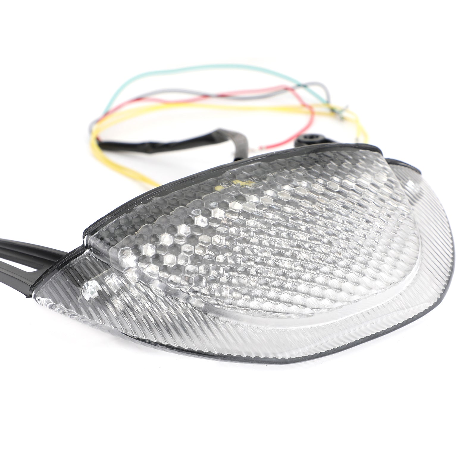 07-12 Honda CBR 600RR Motorcycle Rear Brake Turn Signals Taillight Red