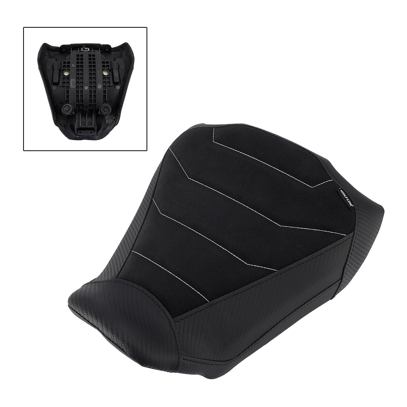 24-25 RedB Honda Cb650R Cbr650R Front Driver Raider Seat Pillion Saddle Reda