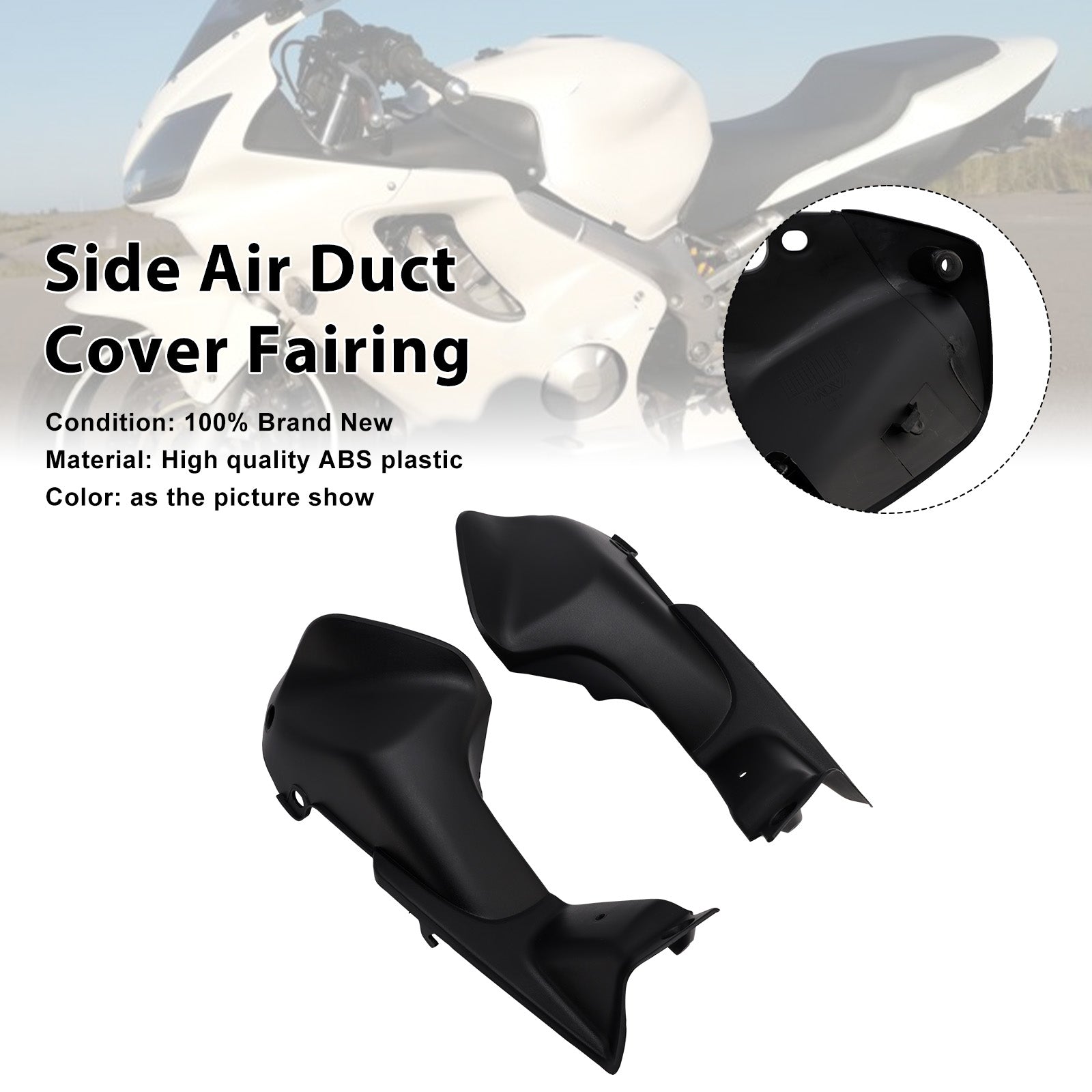 Honda CBR600F4i 2001-2006 Side Air Intake Duct Cover Fairing