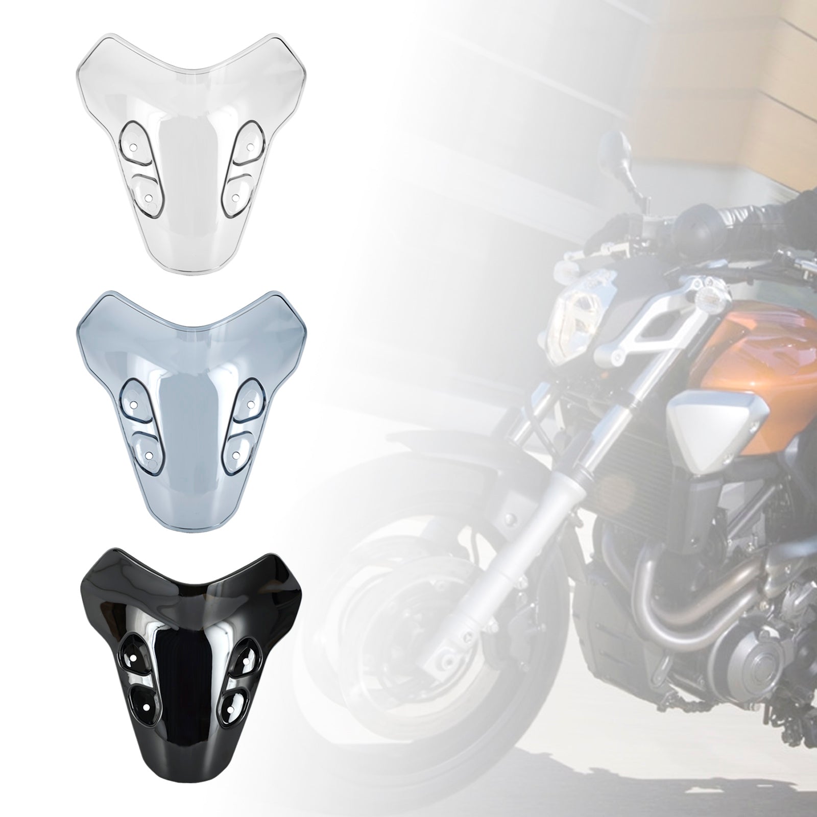 Parabrisas de motocicleta ABS apto para YAMAHA MT-07 MT 07 2021-2023