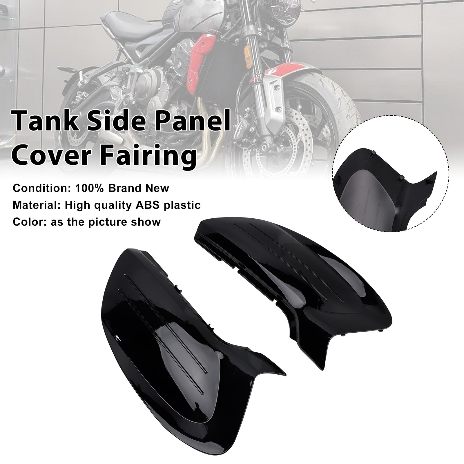 2022-2025 Trident 660 Tank Side Cover Panel Fairing