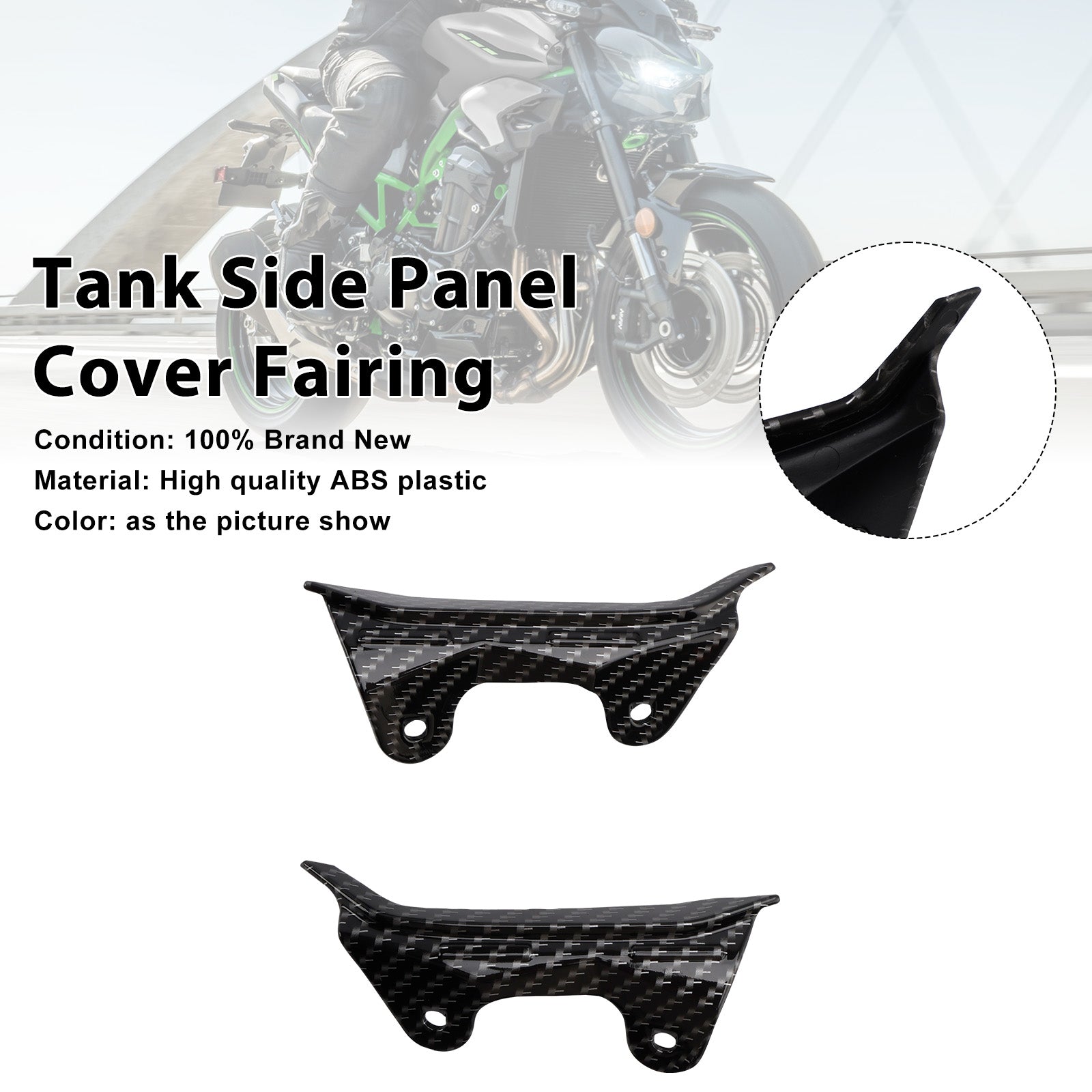 Kawasaki Z900 2025-2026 Tank Side Interior Cover Panel Fairing