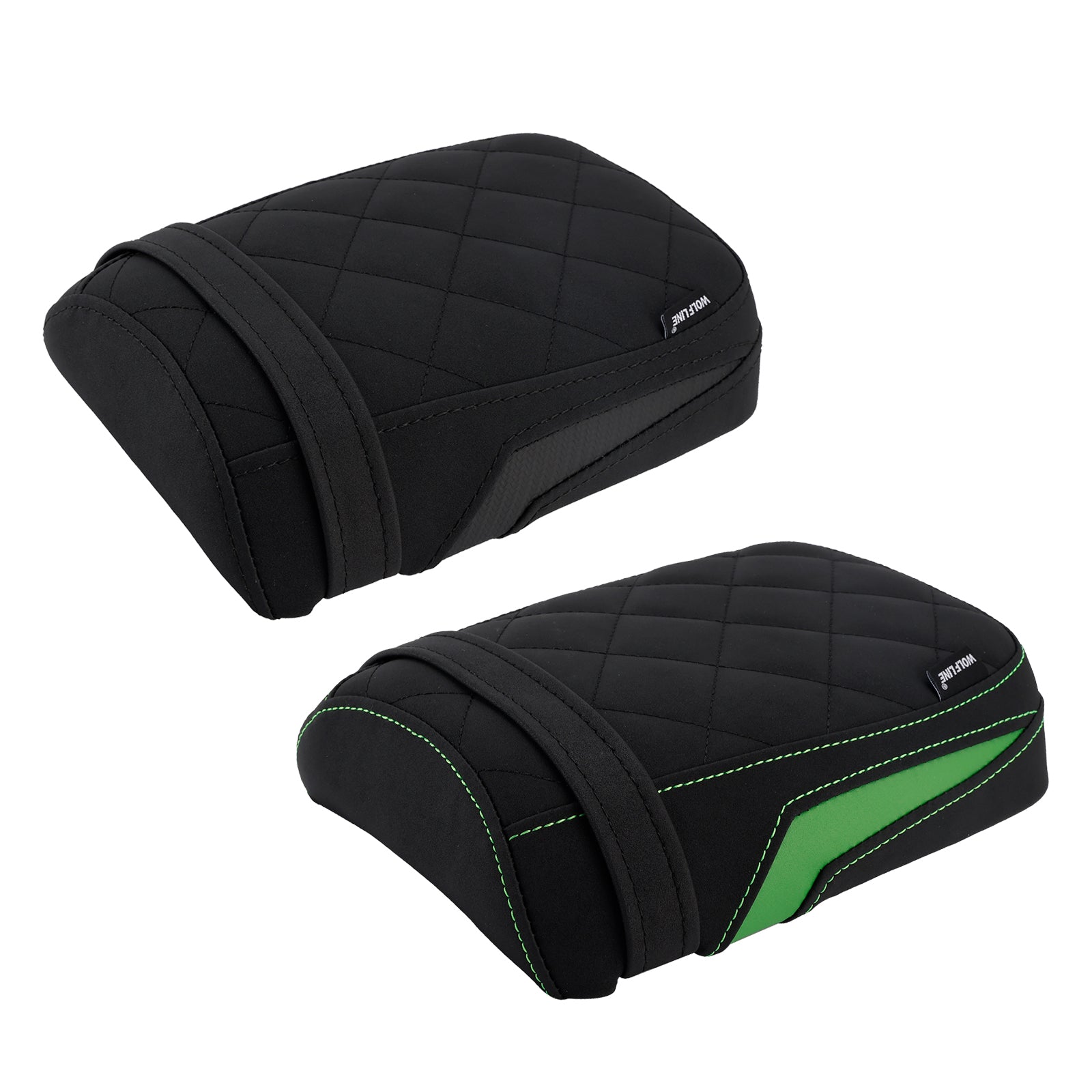 24-25 Kawasaki Eliminator 500 Rear Seat Passenger Cushion Flat Pu Black