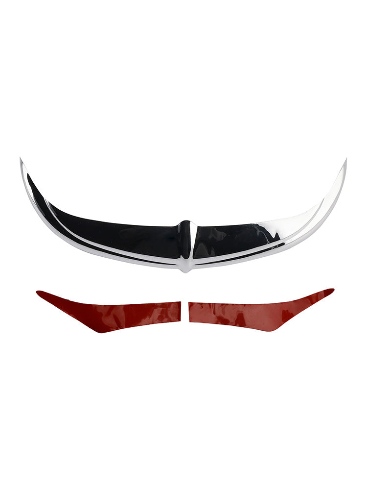 96-13 Electra Street Glides Trikes Bat Brow Batwing Fairing Accent Trim