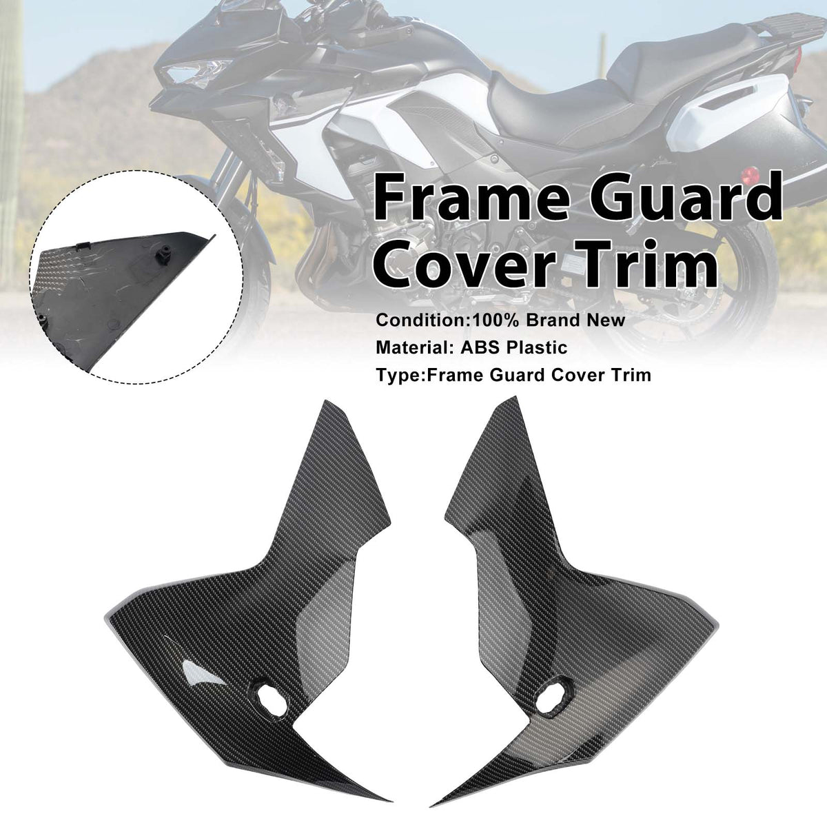 2019-2024 Kawasaki Versys 1000 Frame Guard Side turn signal Fairing