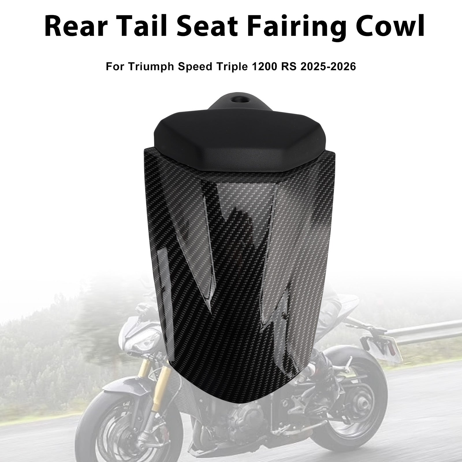 2025-2026 Speed Triple 1200 RS Rear Tail Seat Fairing Cowl Cover