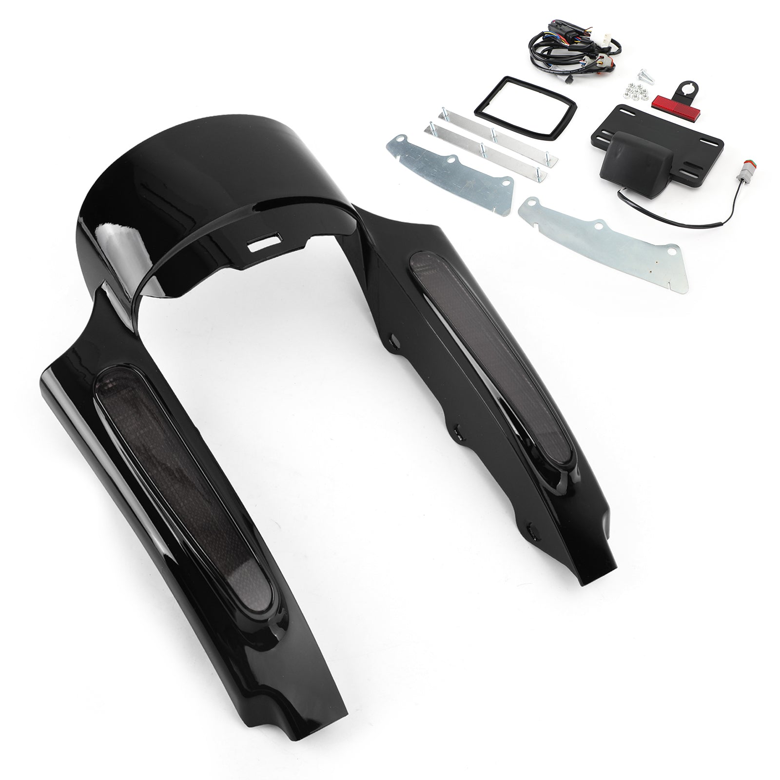 09-13 Touring Electra Road Street Glide Road King Smoke Rear Fender LED Light