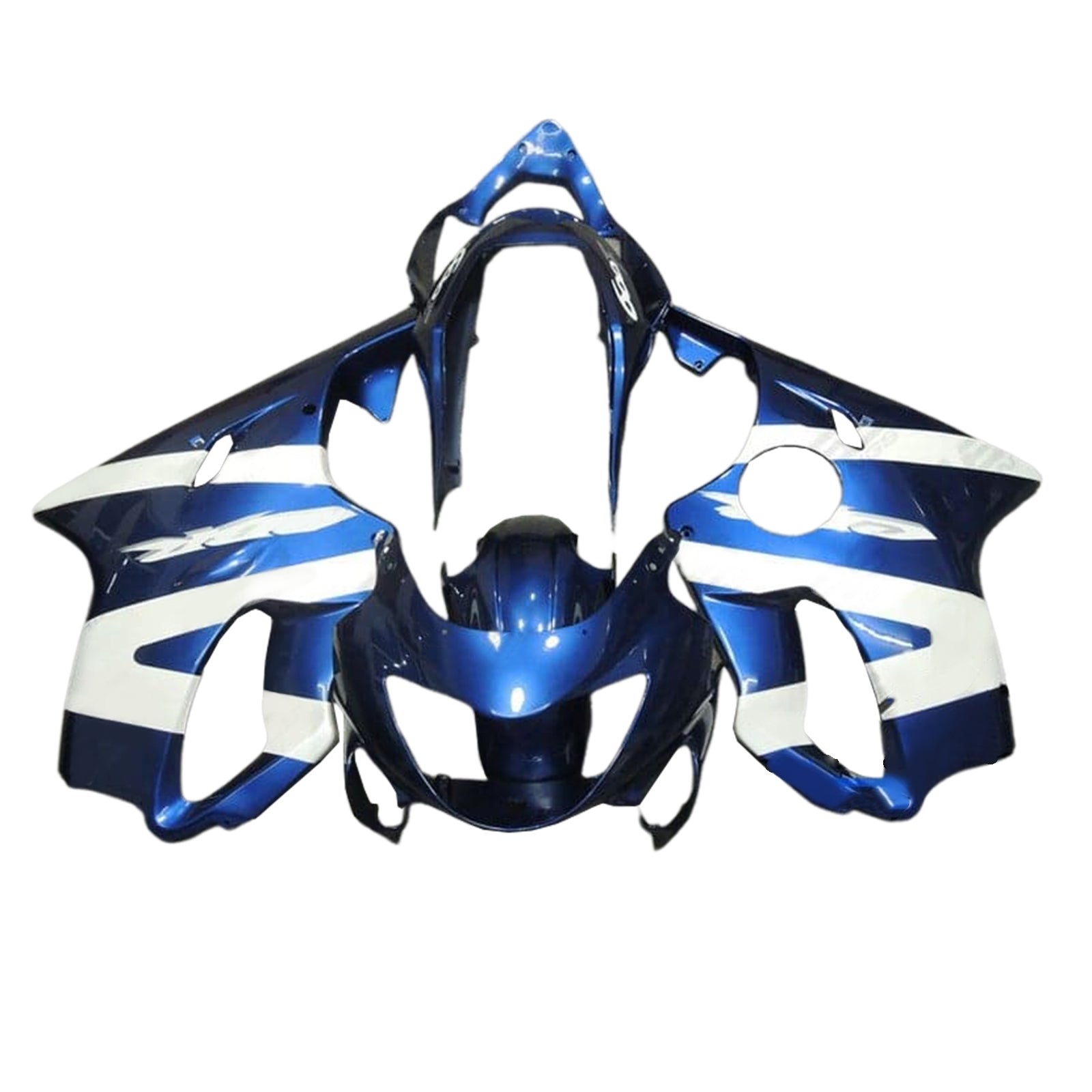 Amotopart 1999-2000 Honda CBR600F4 Blue White Fairing Kit