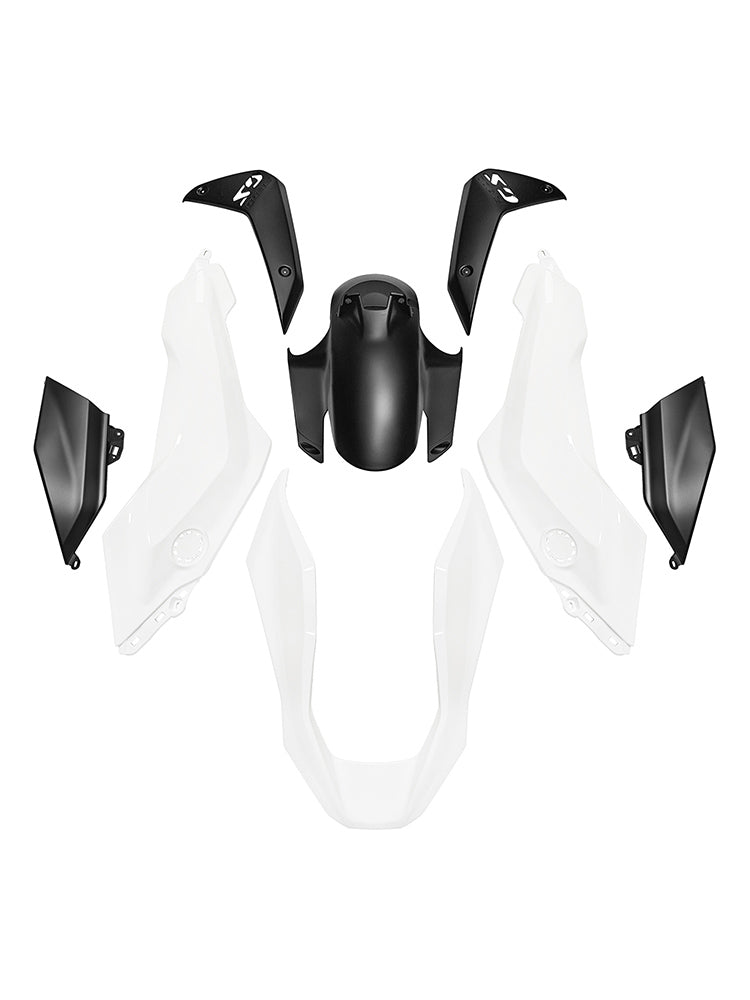 Amotopart 2024-2025 BMW R1300GS
White Black Fairing Kit