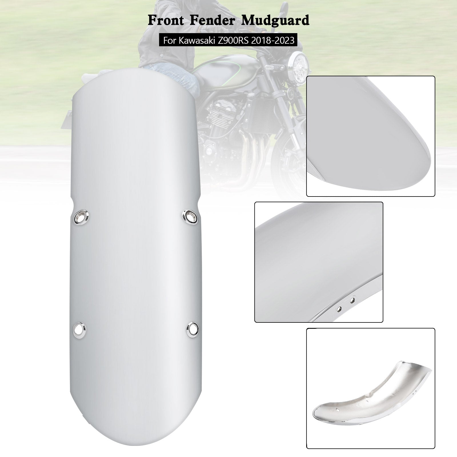 2018-2023 Kawasaki Z900RS Frente Fender Mudguard