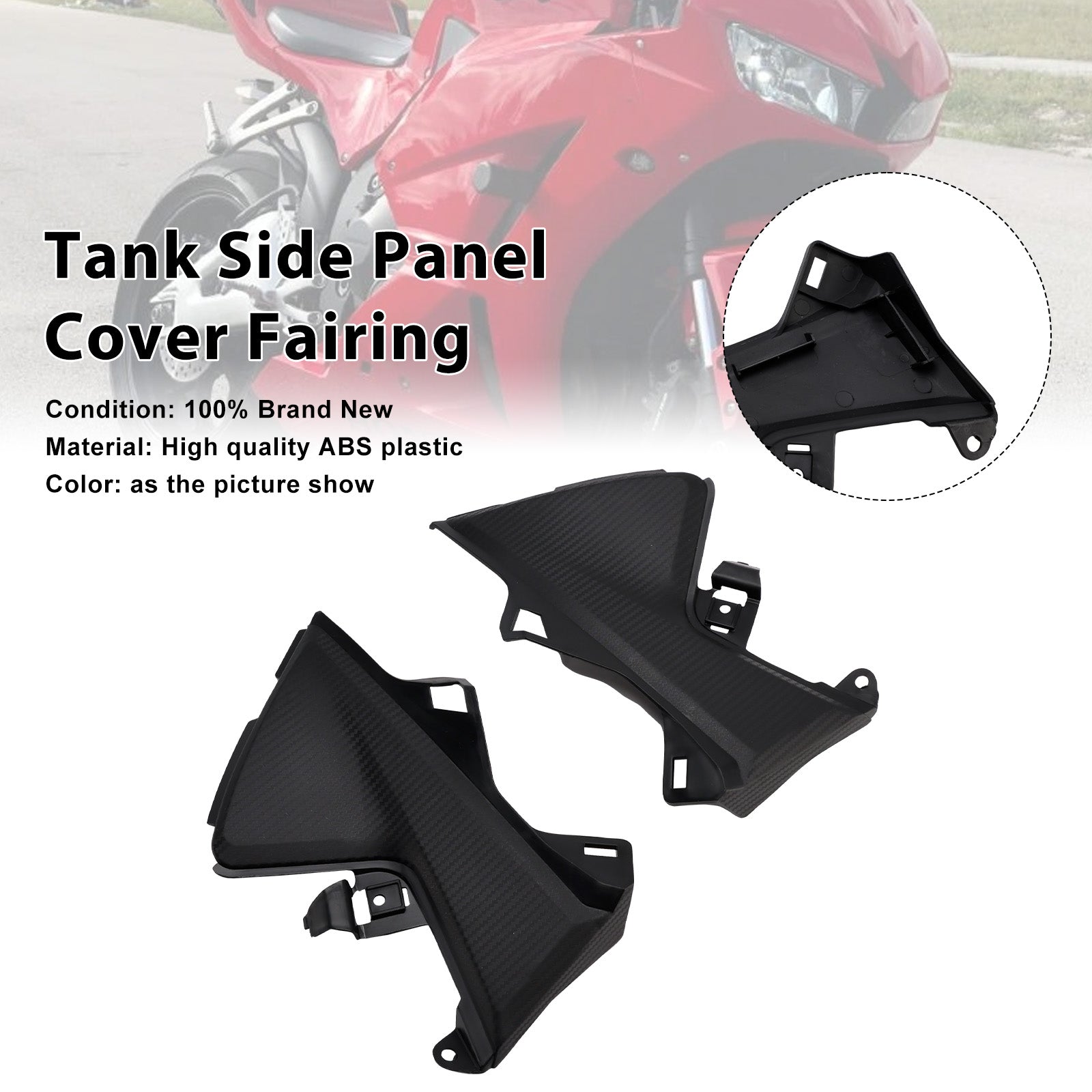 Honda CBR600RR 2013-2026 Fuel Tank Side Cover Panel Trim Fairing