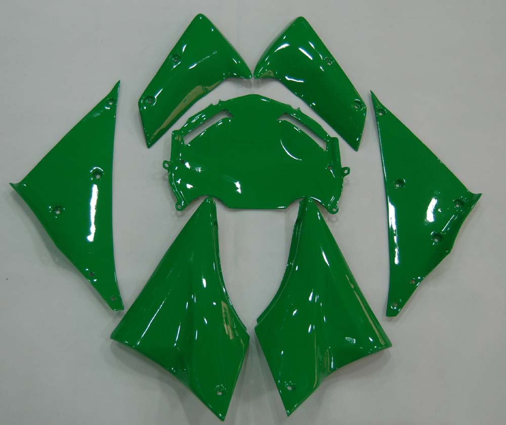 Amotopart 2006-2007 Kawasaki ZX10R Green Fairing Kit