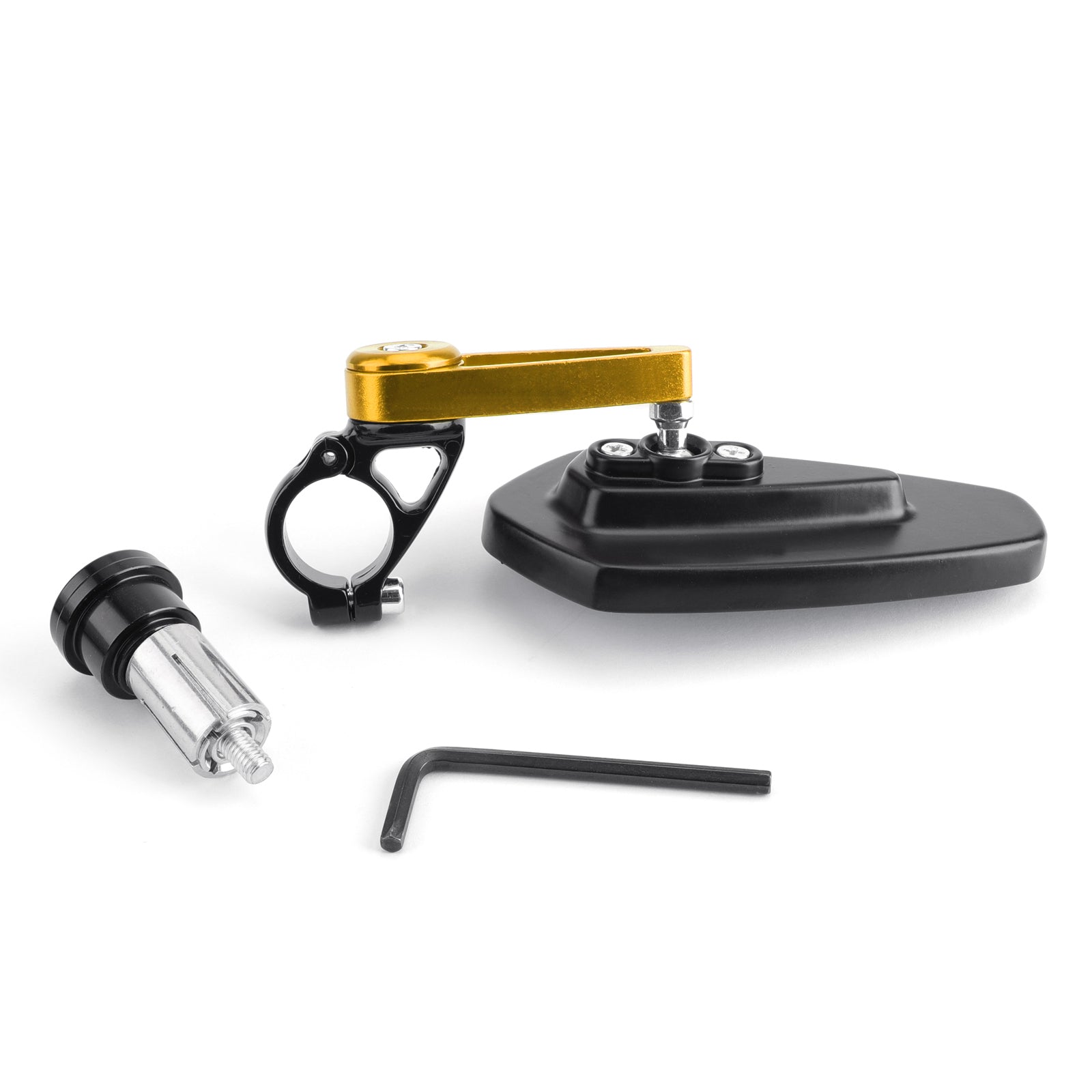 1 paire 22 mm 7/8" Rétroviseurs latéraux pour guidon de moto