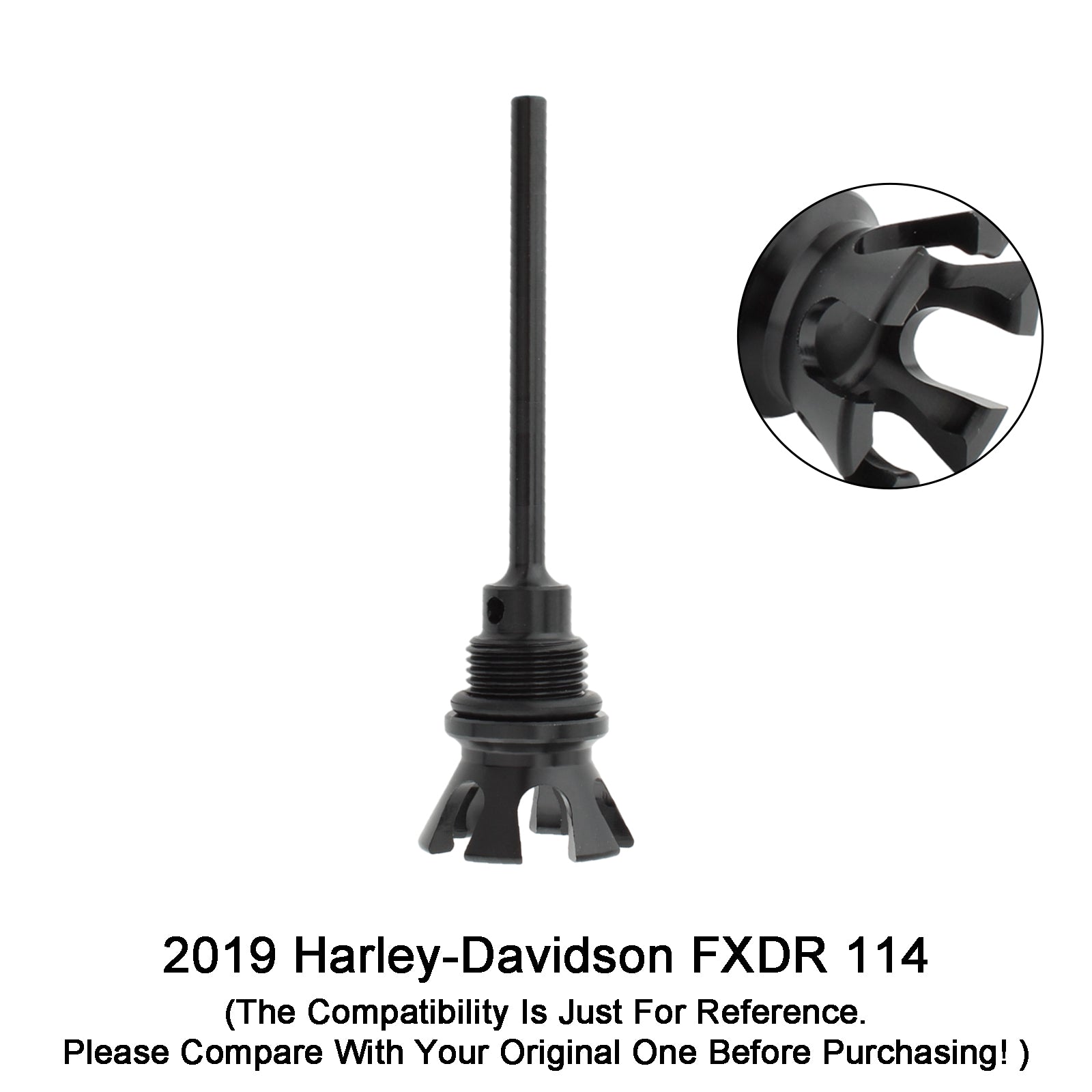 Oil Dipstick Tank Cap Plug For Softail Road Glide Electra Glide 1105-0022