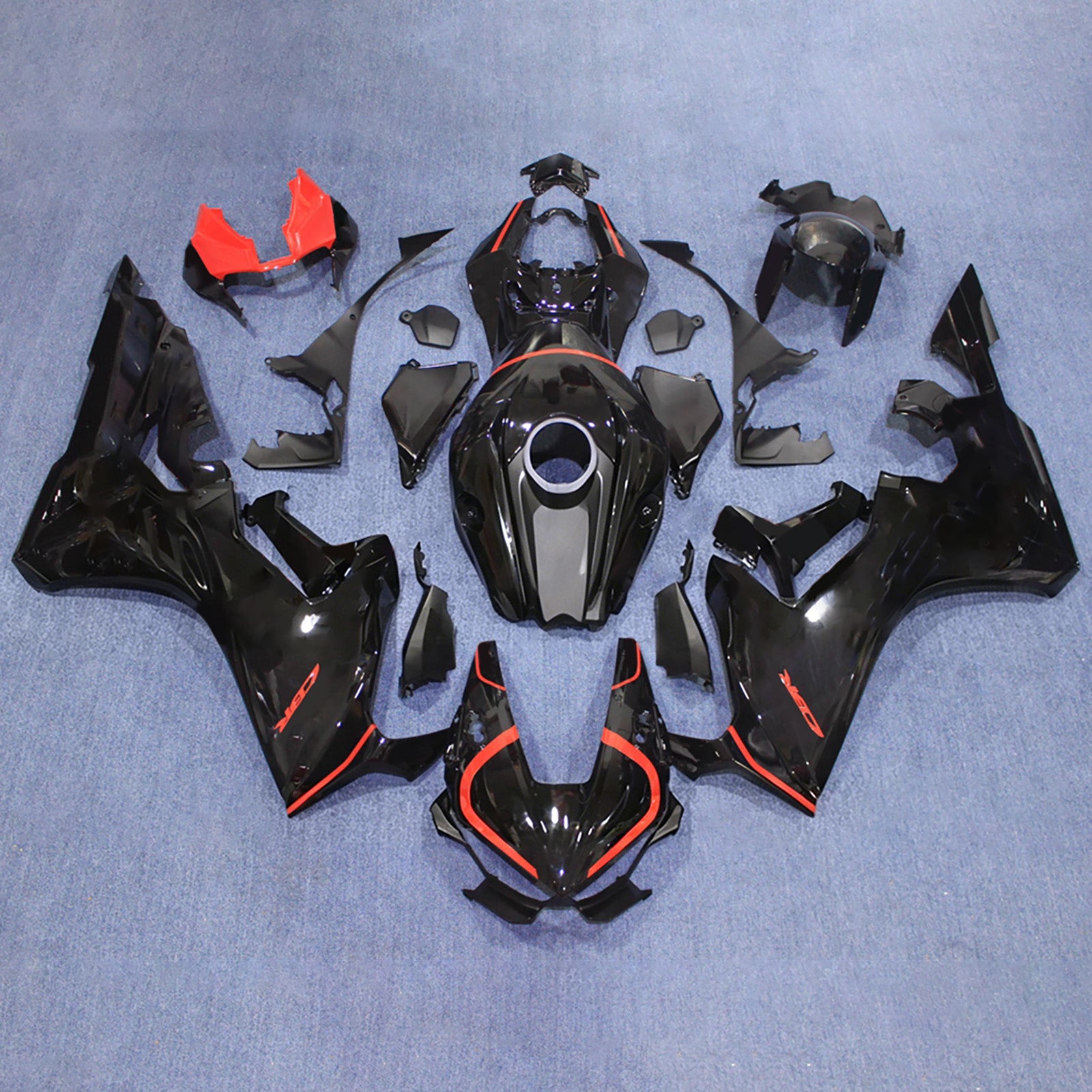 Amotopart 2017-2026 Honda CBR1000RR Black Fairing Kit