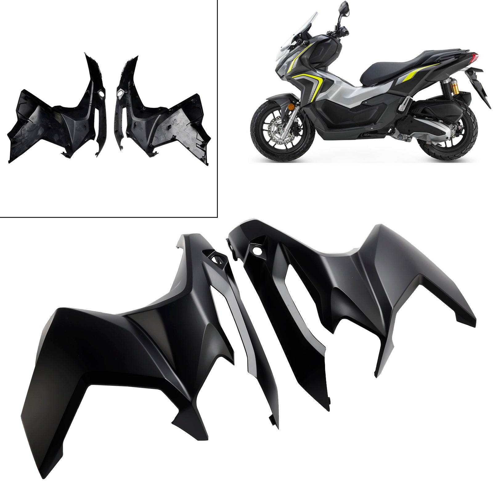 23-24 Honda Adv 160 Front Side Cover Headlight Panel Fairing