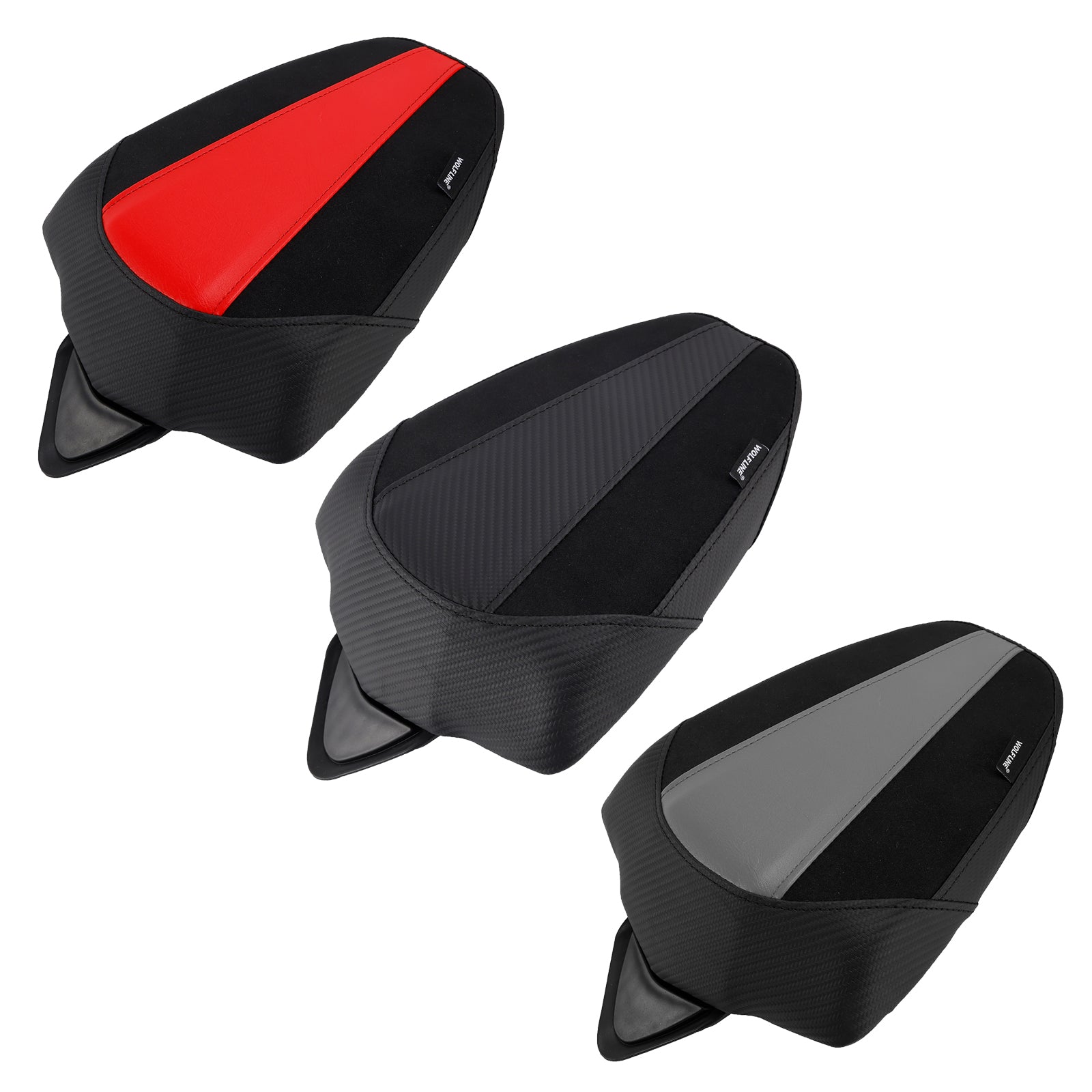 24-25 Black Aprilia RS457 RS 457 Rear Passenger Seat Cushion Pillion Flat