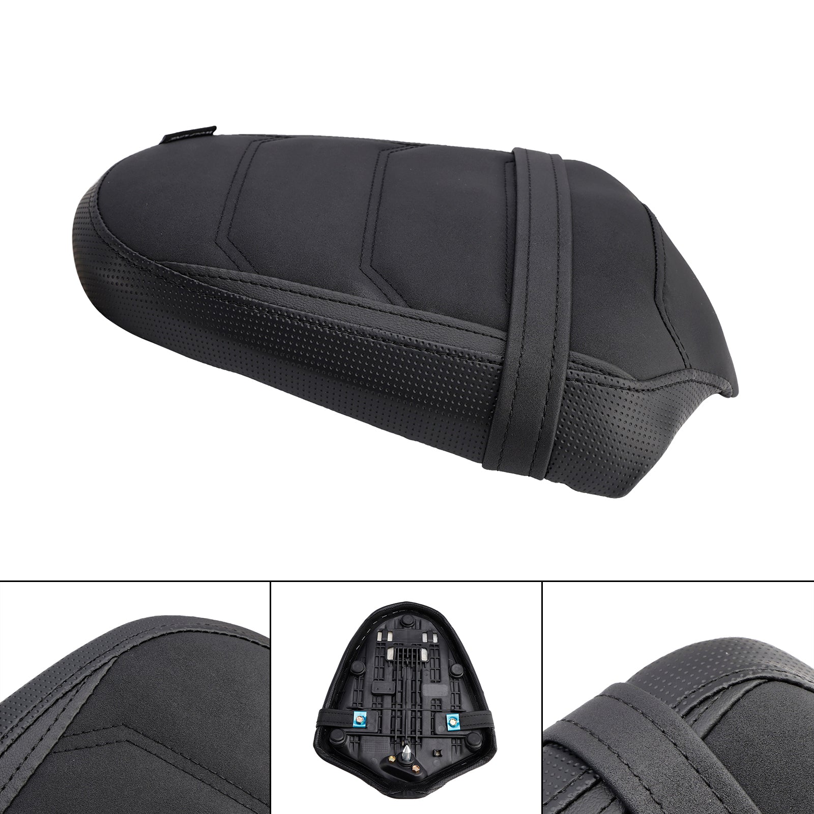 2024-2025 Triumph Daytona 660 Baksätet Passagerarkudde Flat Pu White Red