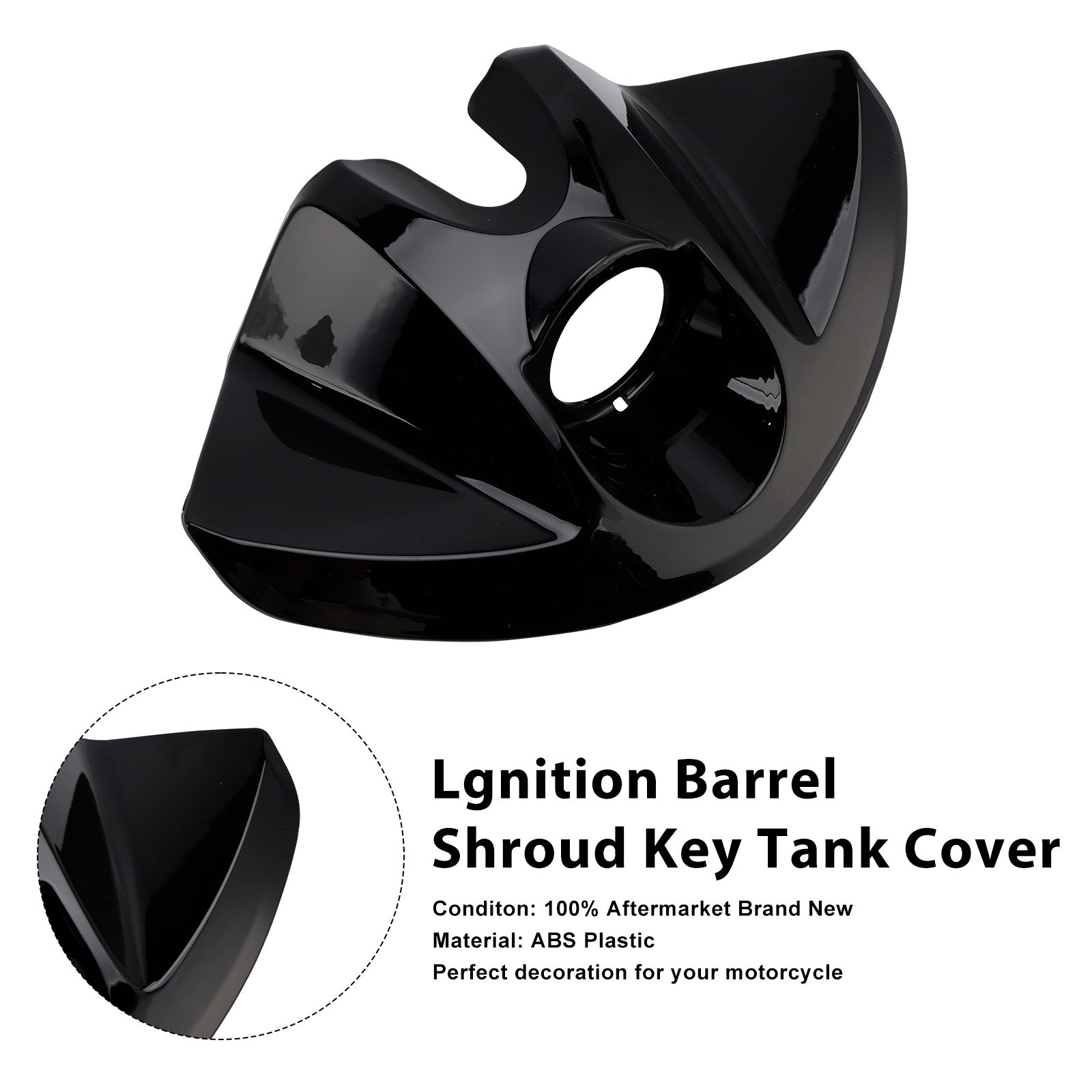 Trident 660 2022-2025 Lgnition Barrel Shroud Key Tank Cover