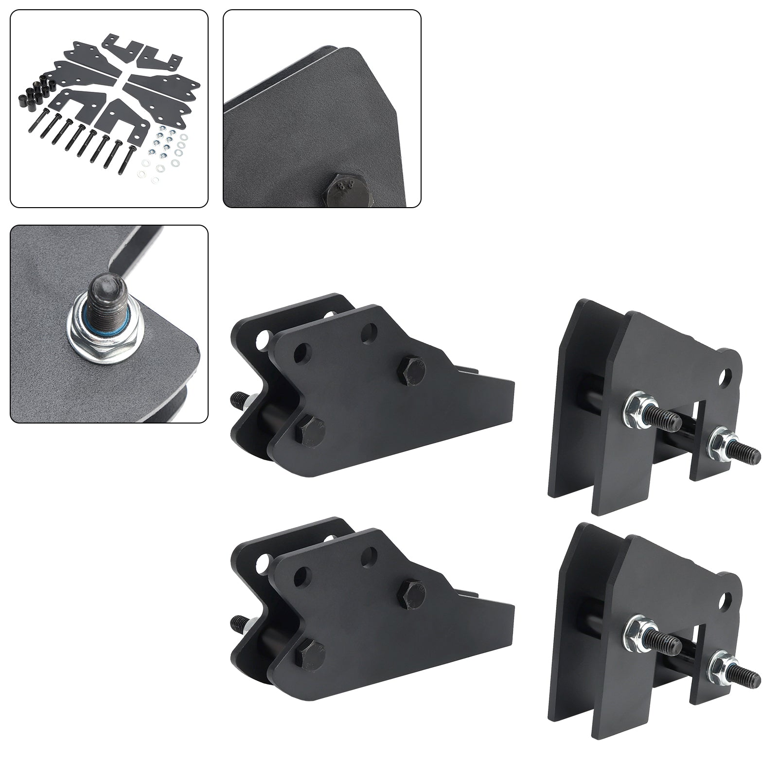 Höherlegungssatz 3 Zoll vorne & Hinterradaufhängung mit Erhöhung für Polaris Ranger 570 1000 Crew