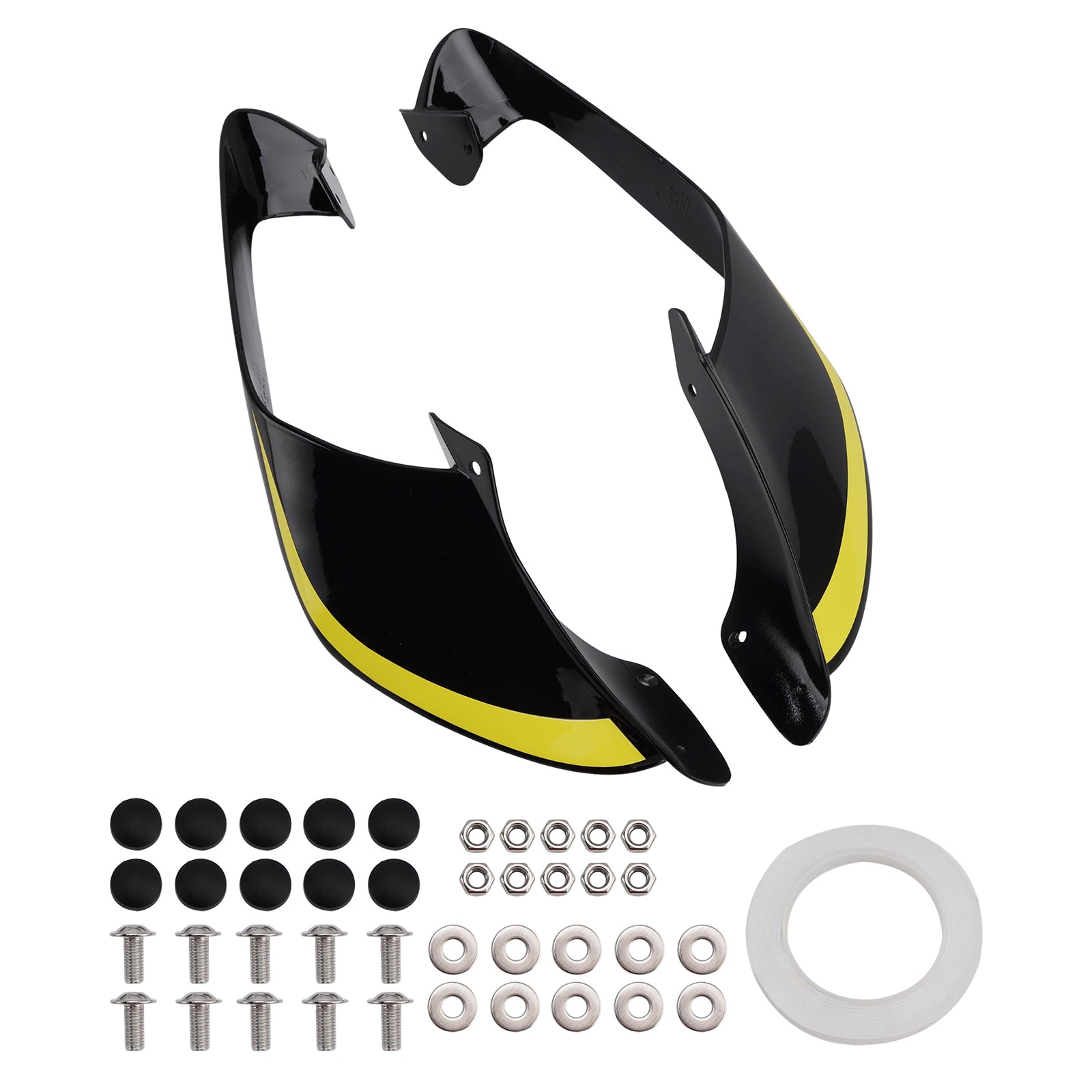 2021-2024 Yamaha YZF R1 R1M Voorzijde Winglets Vleugels Spoiler Kuip
