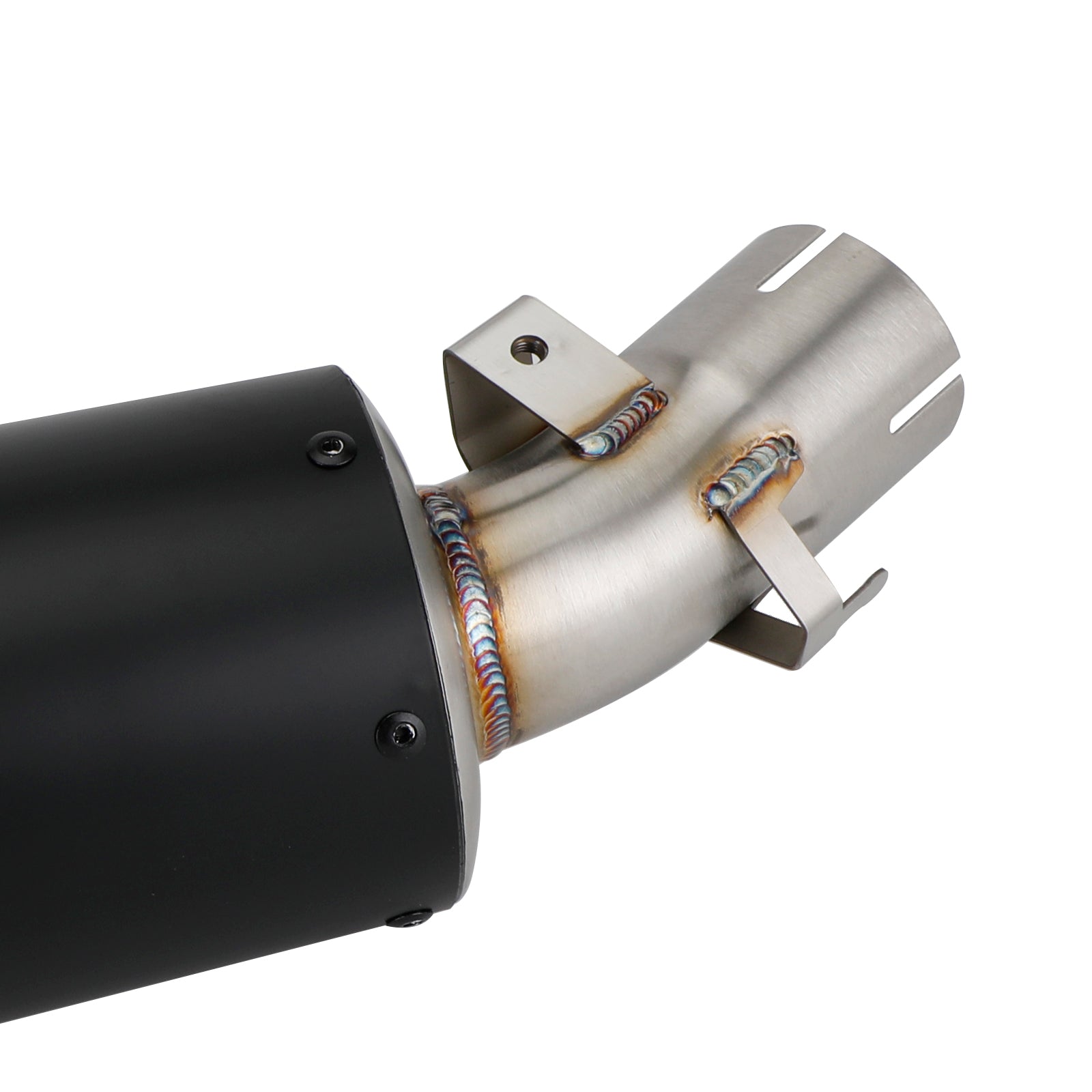 Nerezový skluz na výfukový tlumič tlumiče ocas černý pro Kawasaki Z900rs 18-23 19