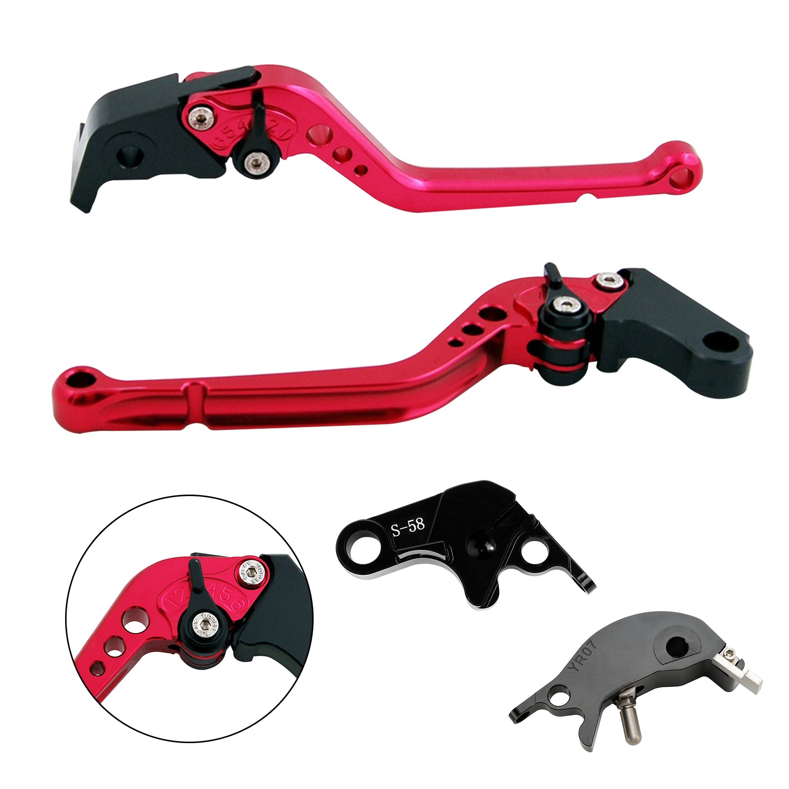 2022-23 Yamaha YZF R7 MT-10/SP FZ-10/SP Long Brax Brake Palancía