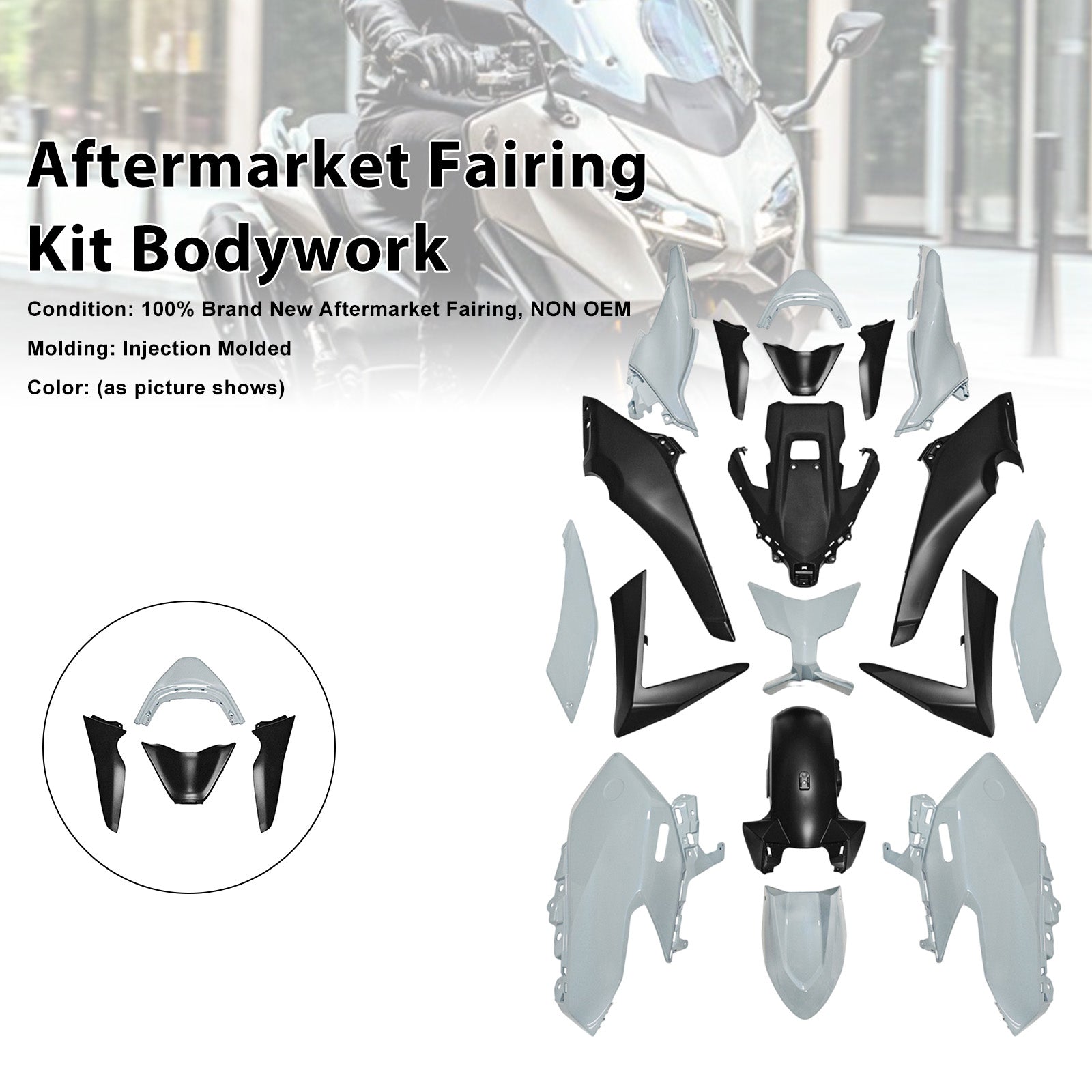 Amotopart 2025-2026 Yamaha TMAX560 Fairing Kit Collection