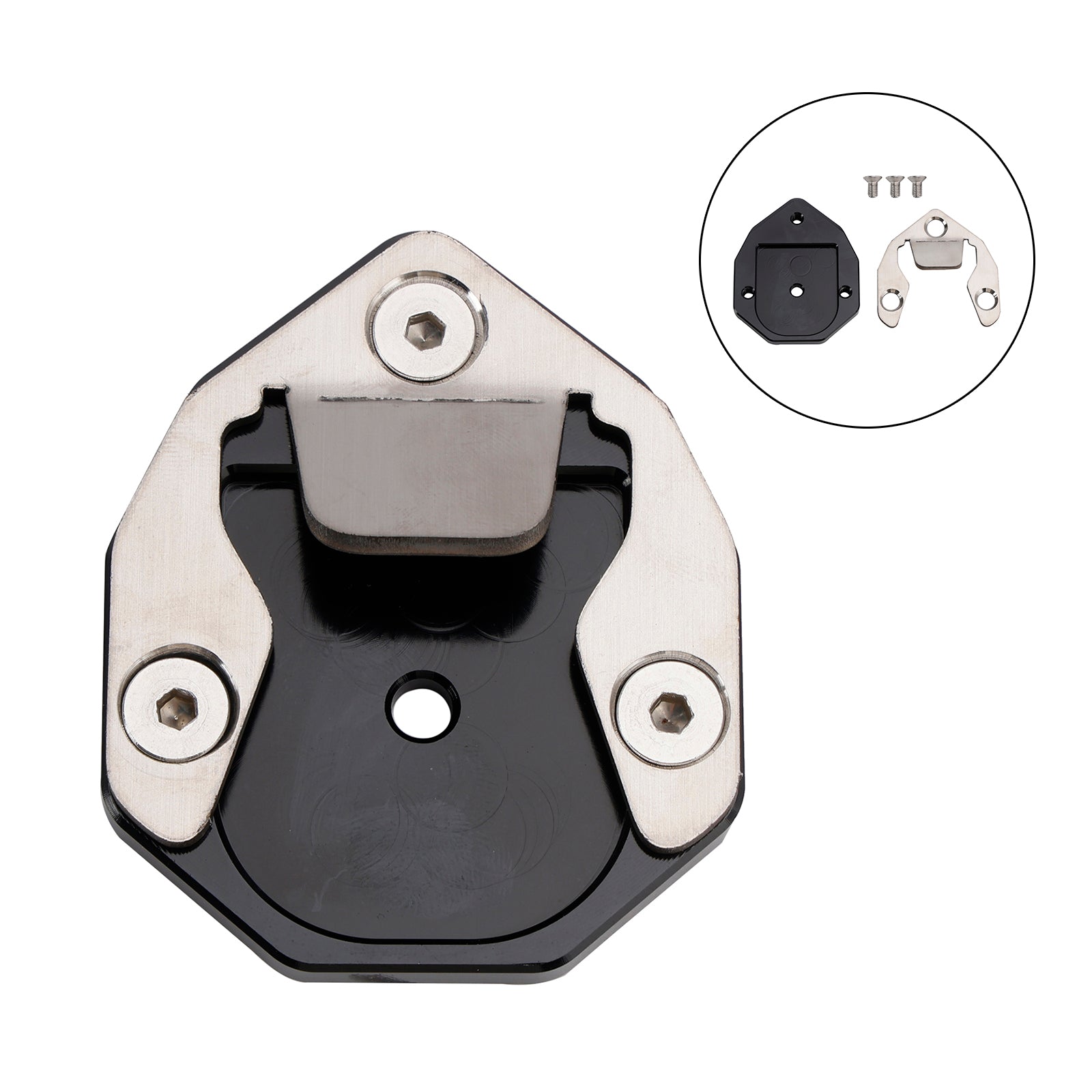 Himalayan 2018-2023 SCRAM 411 2021-2023 Kickstand Enlarge Plate Pad