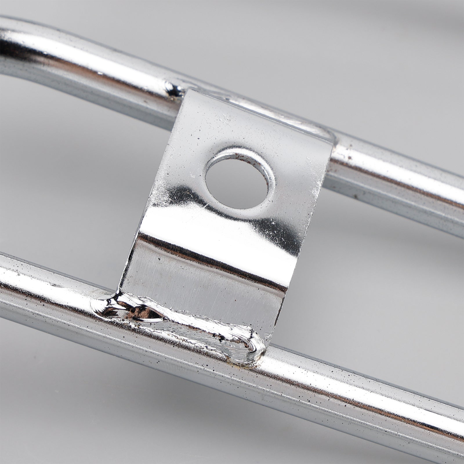 1985-2003 Sportster XL XLH 883 1200 Custom Chrome Solo Seat Luggage Rack