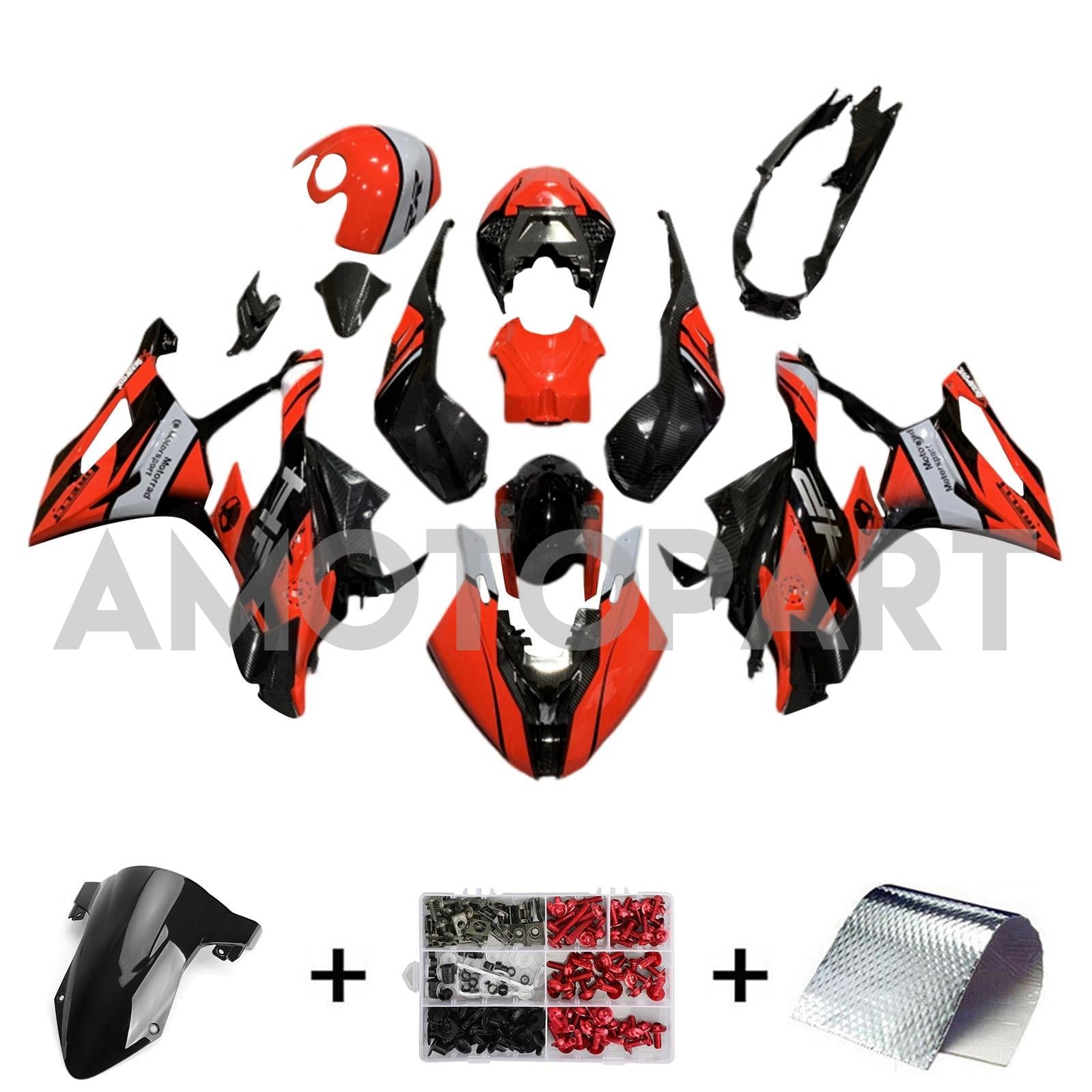 Amotopart 2019-2022 BMW S1000RR/M1000RR Racing Fairing Kolekcja