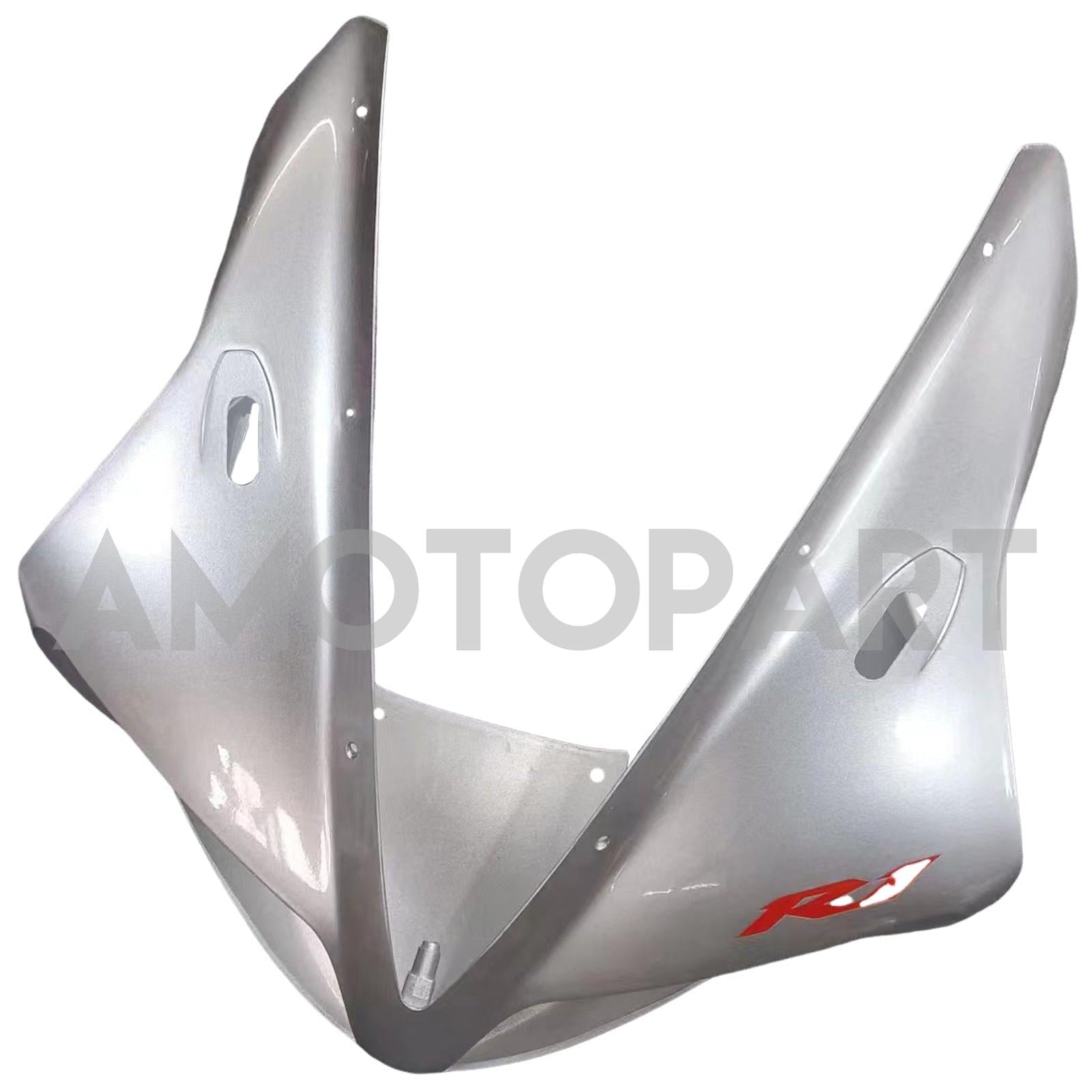 Amotopart 2002-2003 Yamaha YZF 1000 R1 Silver&Black Fairing Kit