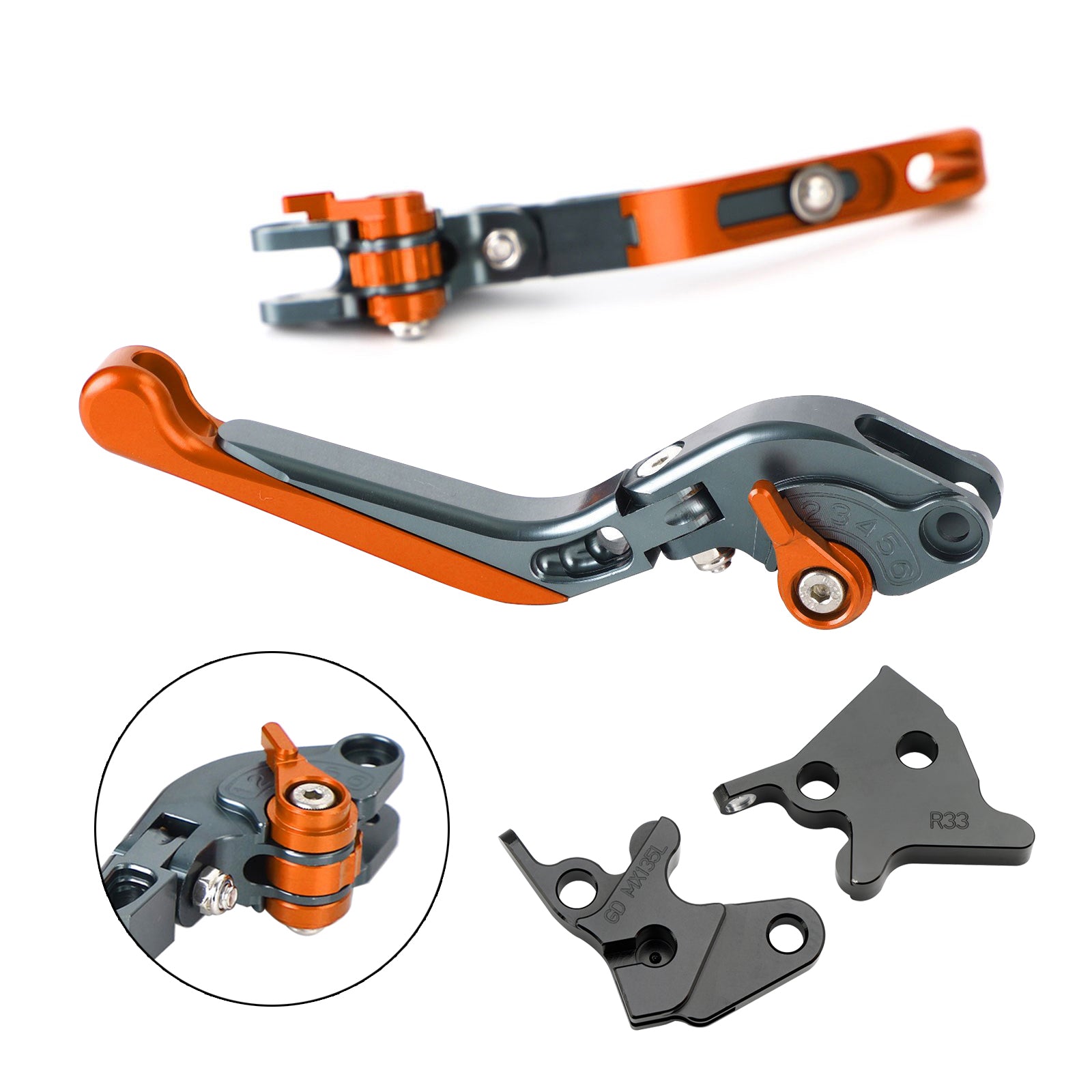 2005-2014 Yamaha YBR125 Einstellbarer Kupplungsbremshebel