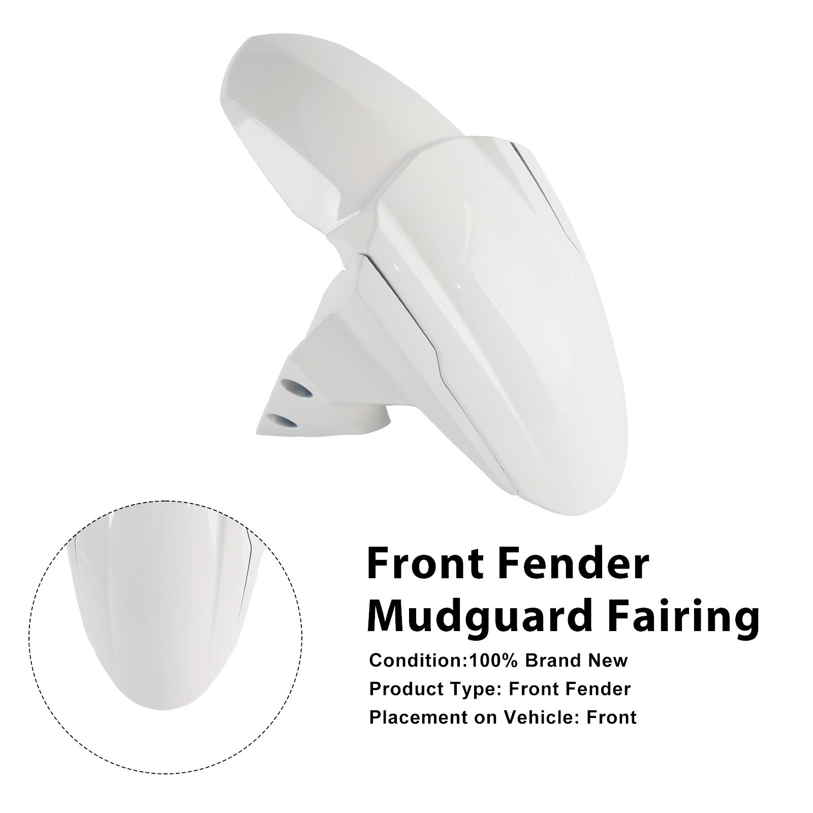 Street Triple 765 R RS 2020-2025 Front Fender Mudguard Fairing