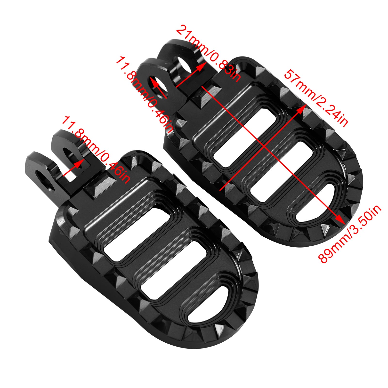 Kawasaki 16-23 Vulcan S 650 i 18-23 Vulcan S 650 Cafe Front Footrests Foot Peg