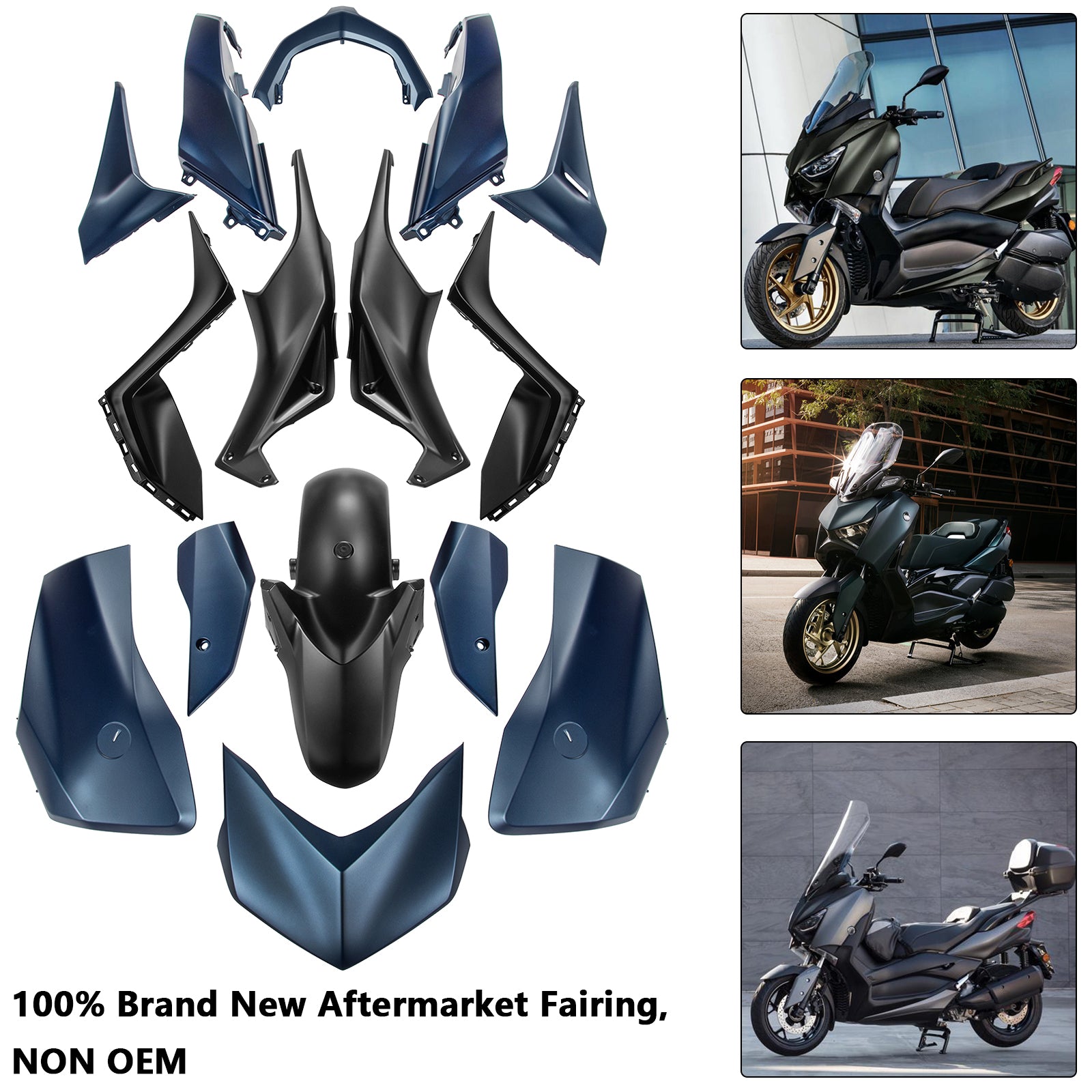 Amotopart 2023-2024 Yamaha x Max 300 Kit de carénage