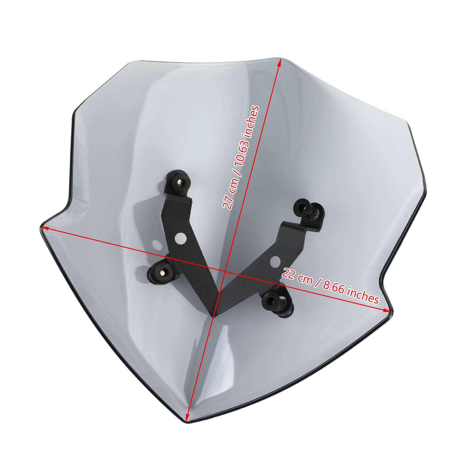 19-20 Kawasaki Z125 ABS 4mm motorsykkel frontrute skjerm frontrute