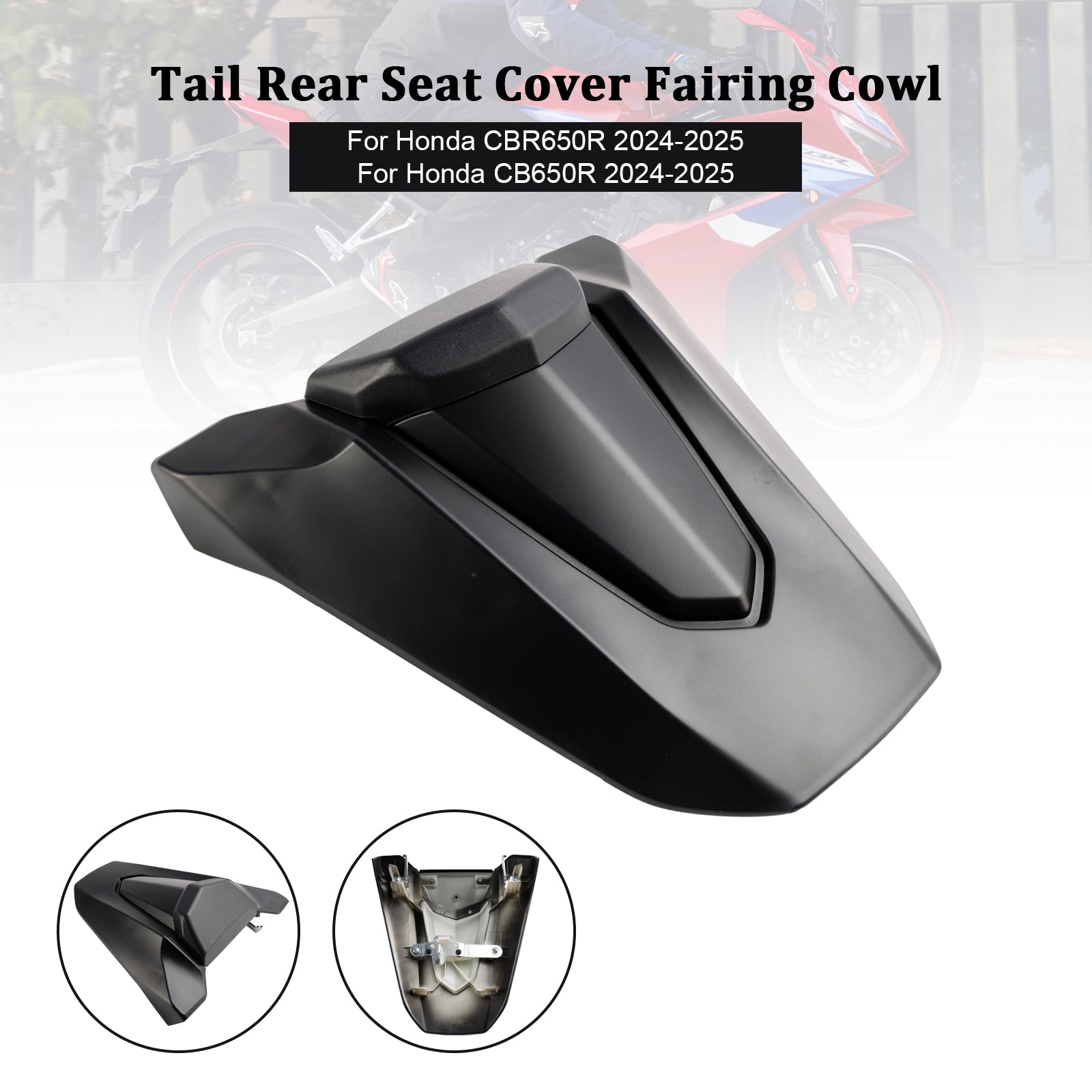 2024-2025 Honda CBR650R CB650R Rear Tail Seat Fairing Cover