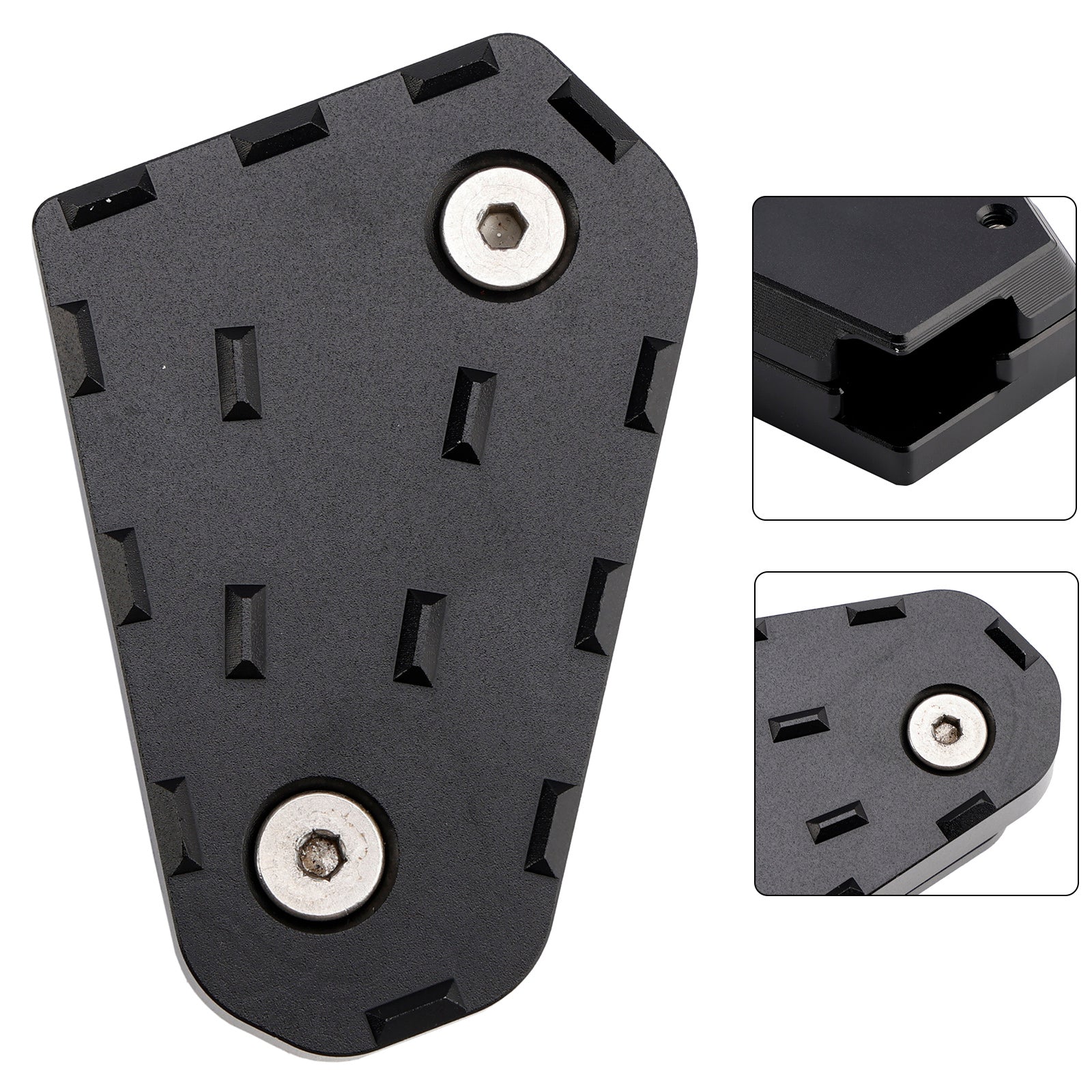 Multistrada 950 1200 1260 CNC Pédale de frein extension PEG PAD Silver