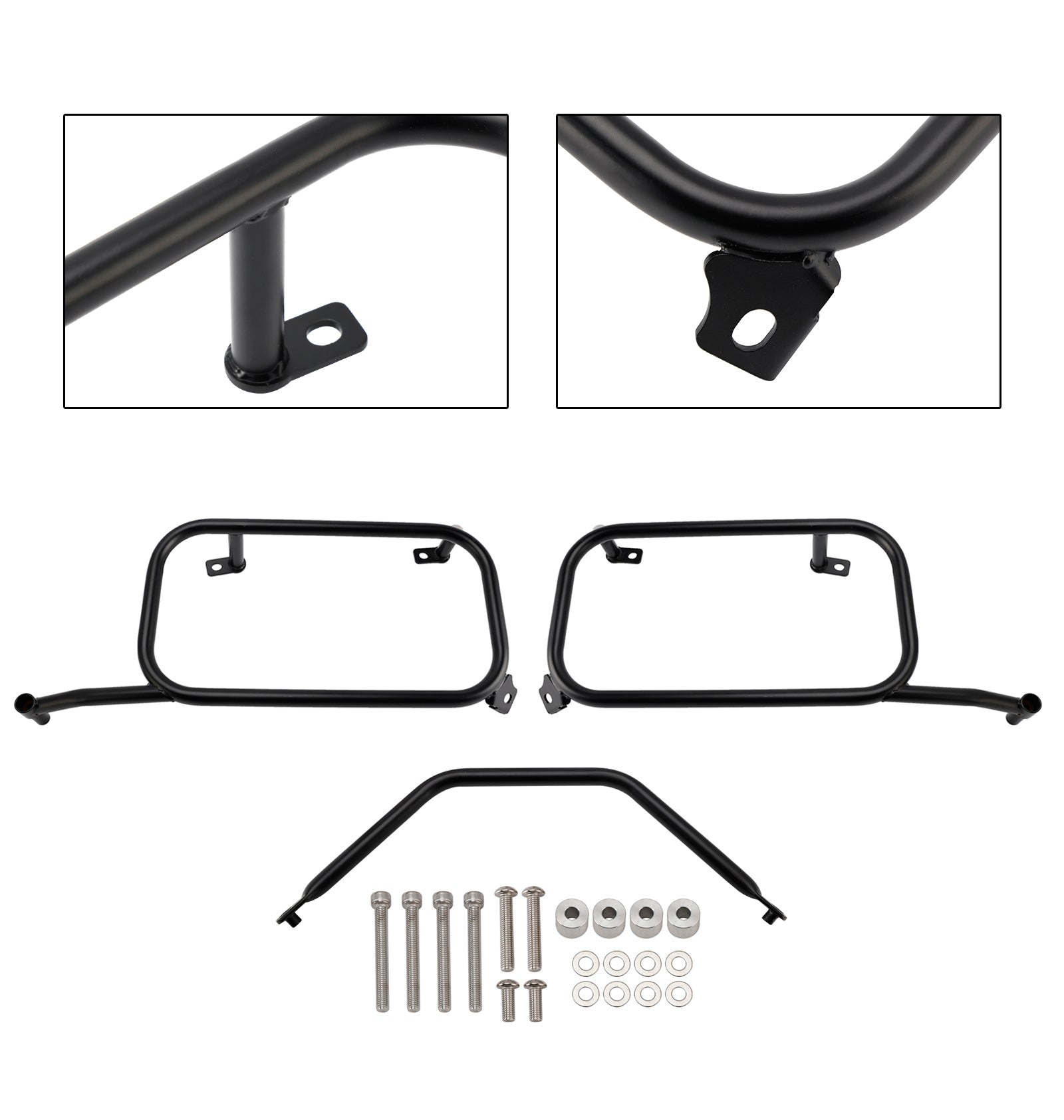 2022-2025 Tiger 1200 Side Saddle Bag Mounting Bracket Black Left&Right