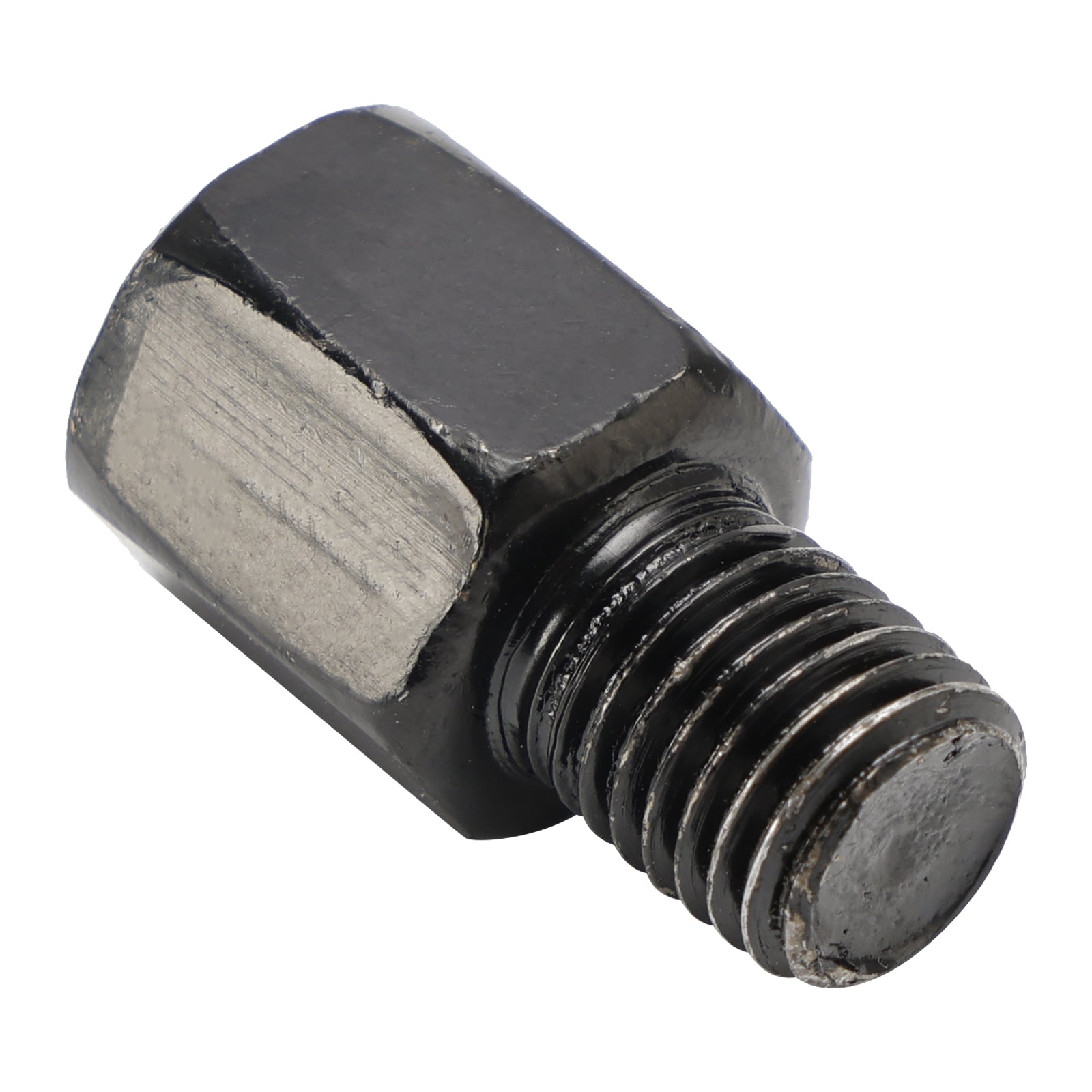 2 adaptadores de espelho universal para scooter de motocicleta, padrão de 8 mm para reverso de 10 mm