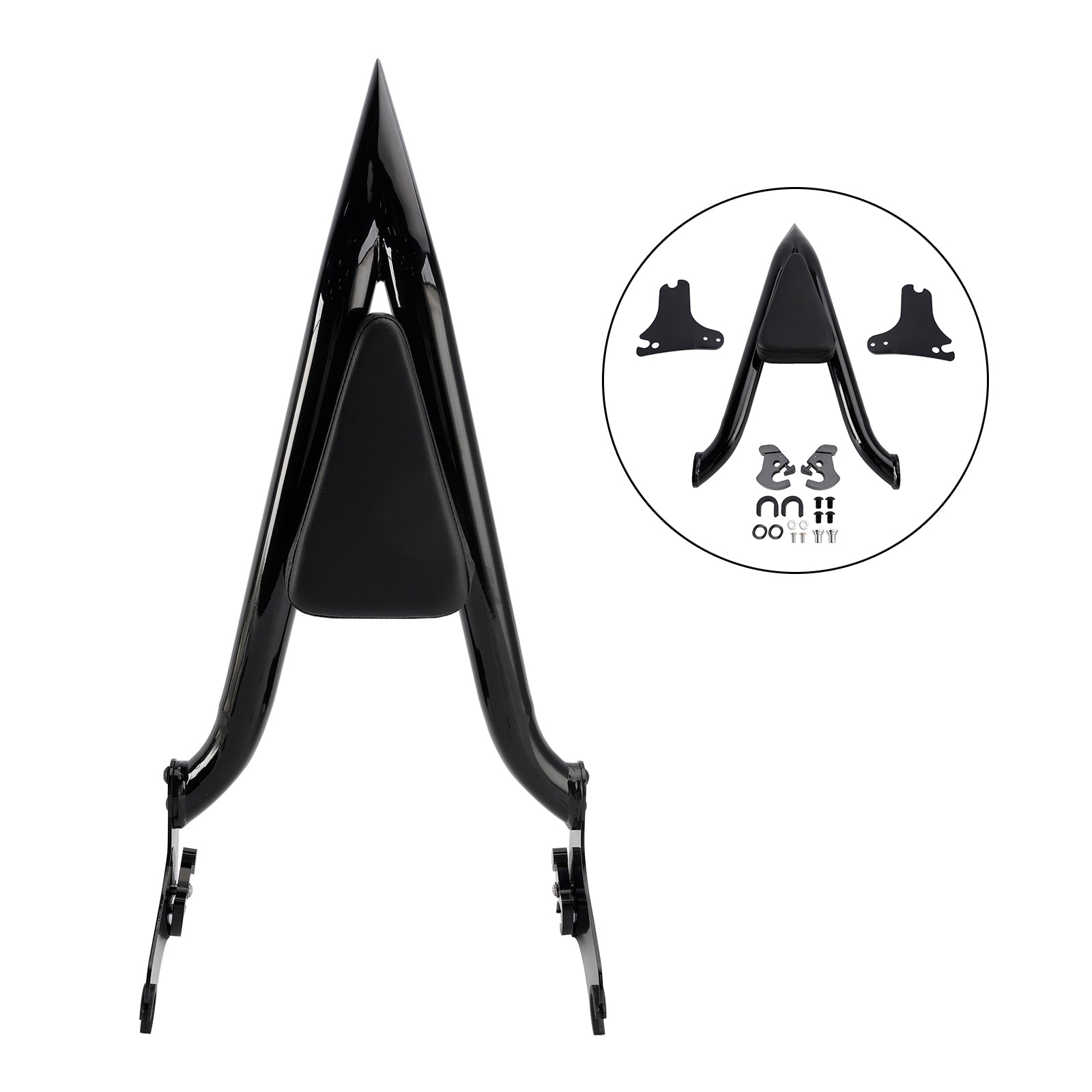 1997-2008 Road King Street Glide Road Glide Passagier Sissy Bar Rückenlehne