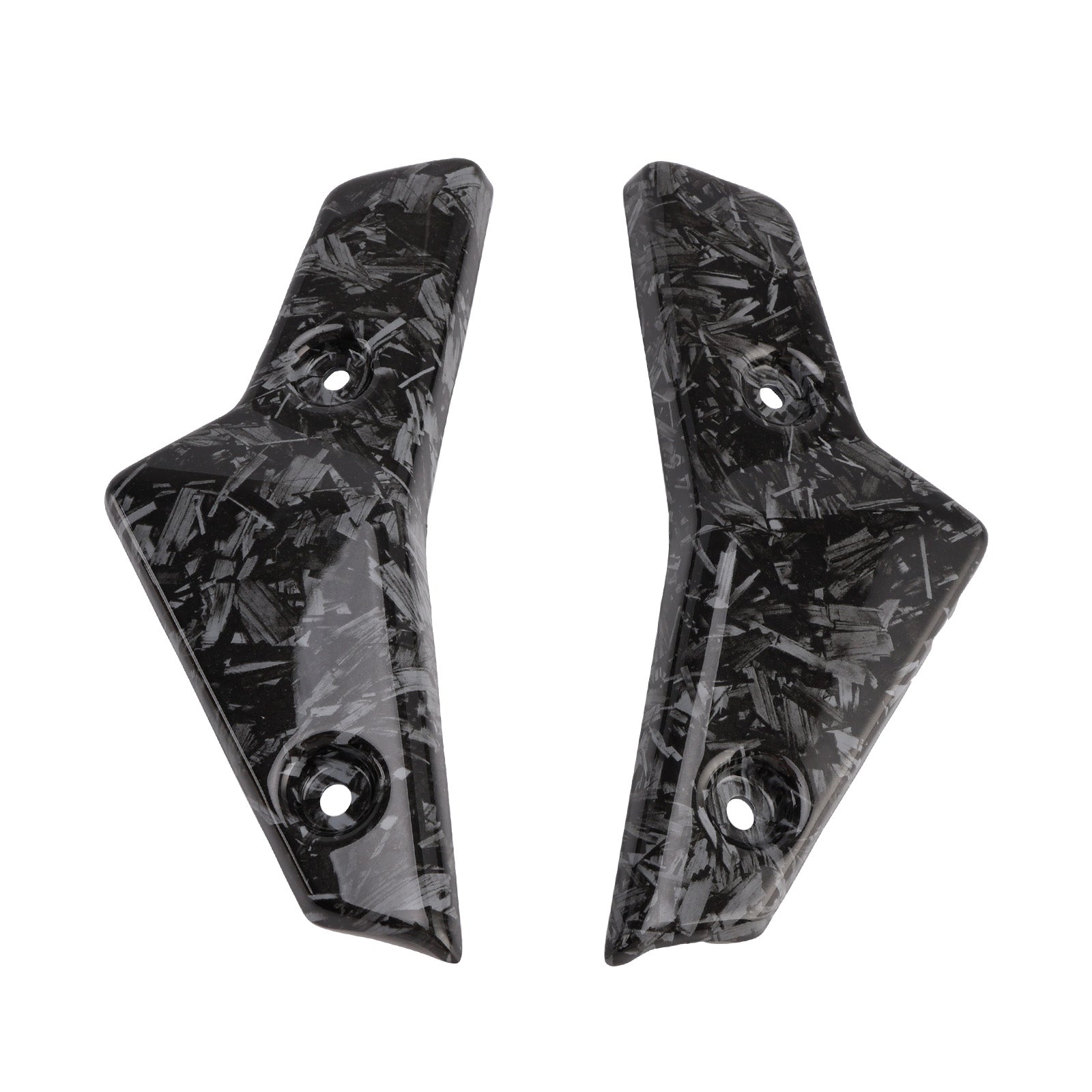 2020–2022 Street Triple 765 R/RSKühler-Seitenabdeckungs-Verkleidungsplatten