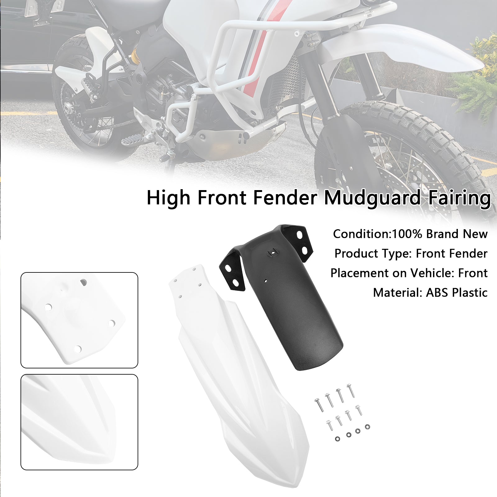 2019-2024 Yamaha Tenere 700 High Front Fender Bagguard Rairing