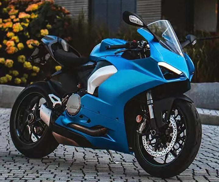 Amotopart 2020-2024 Ducati Panigale V2 Blue Fairing Kit