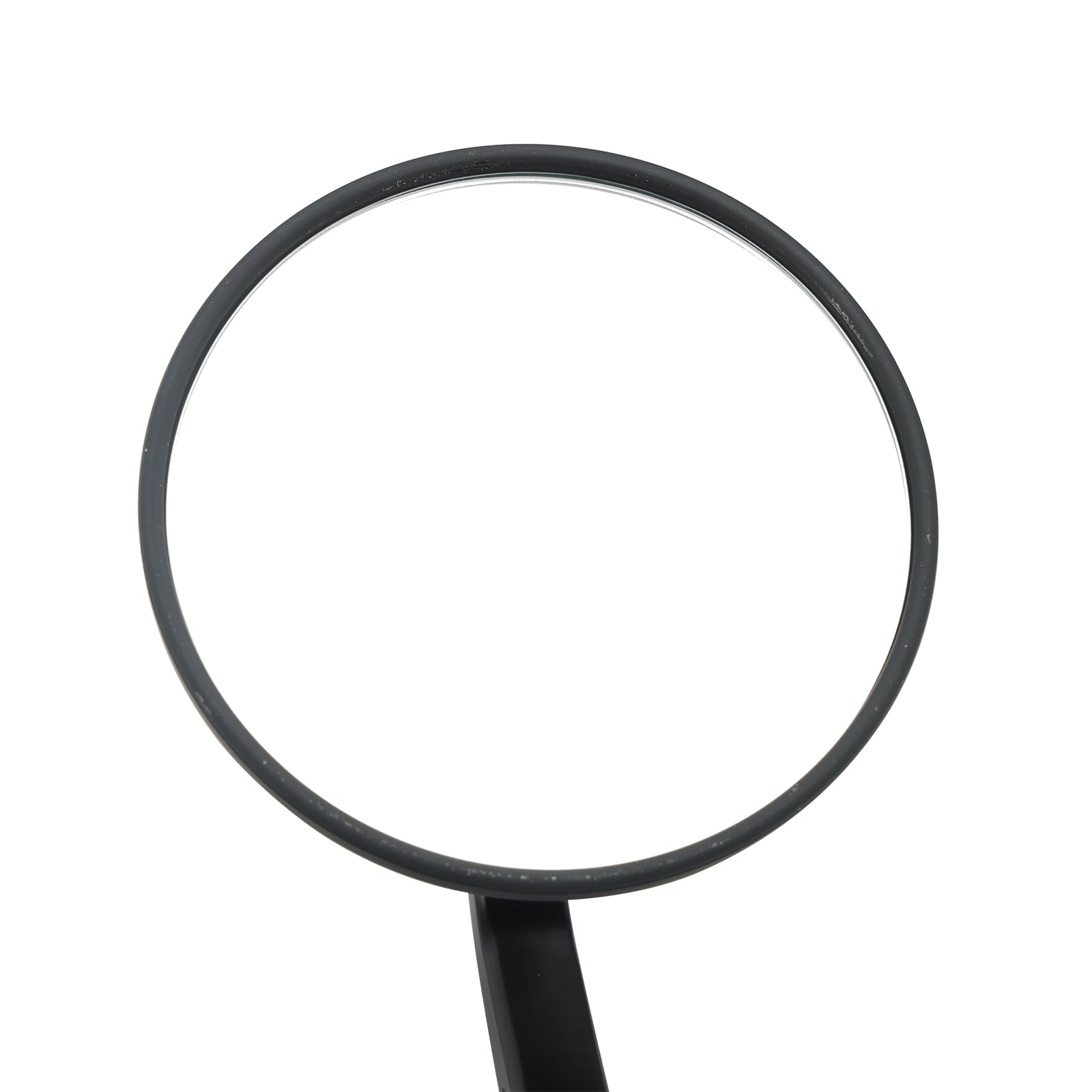 Nye CNC aluminium runde svarte endespeil Cafe Racer Scrambler Par 7/8"