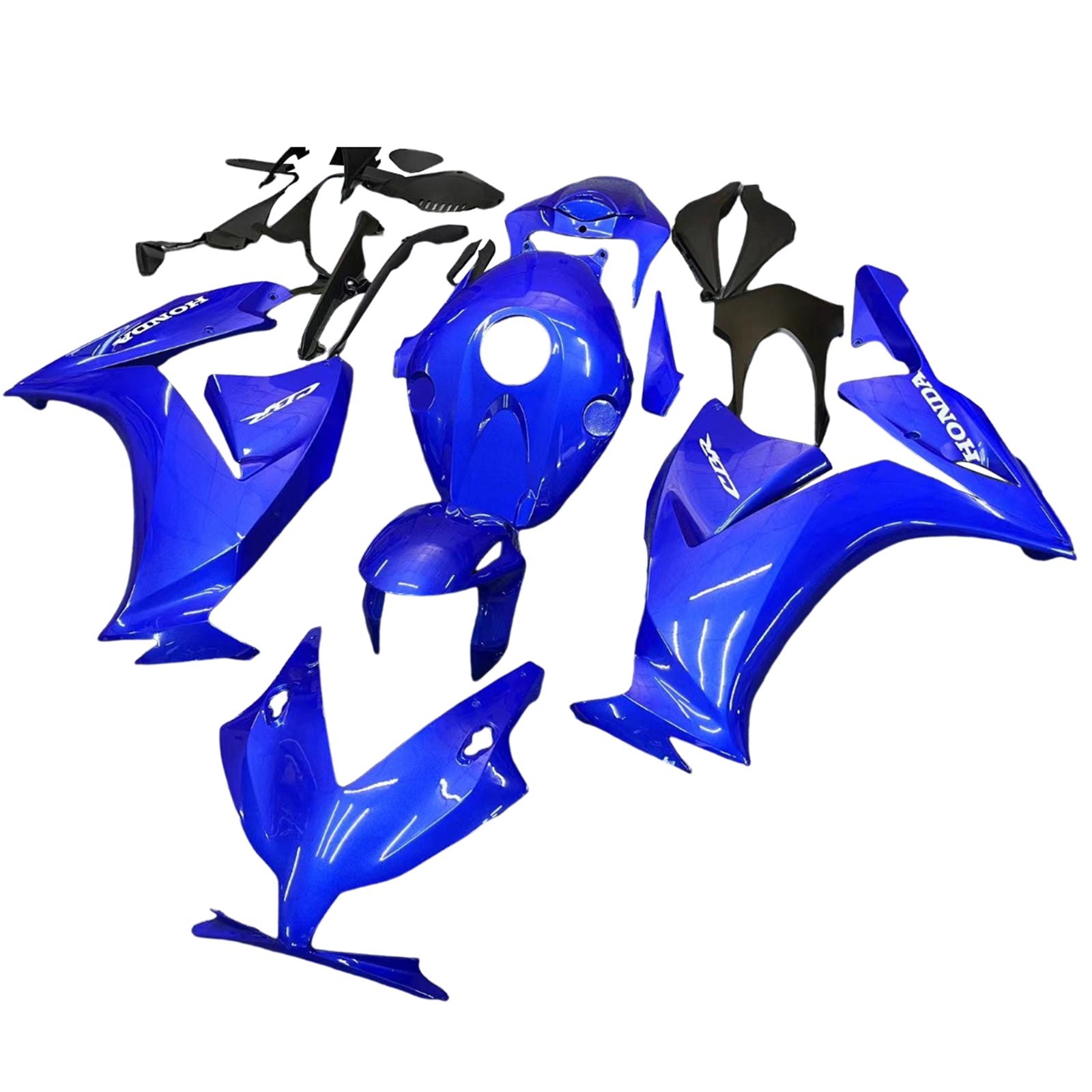 Amotopart 2012-2016 Honda CBR1000RR Blue White Fairing Kit