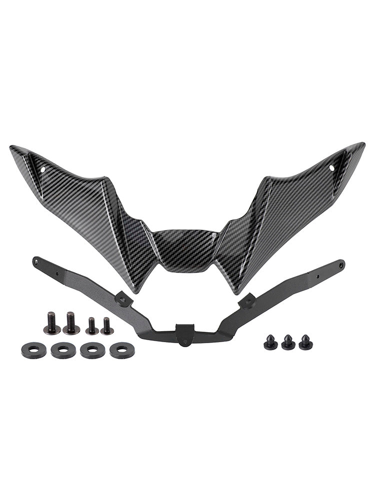 Front Fender Beak Lip Nose Cone Cover Spoilers för Yamaha MT-09 SP 2021-2023