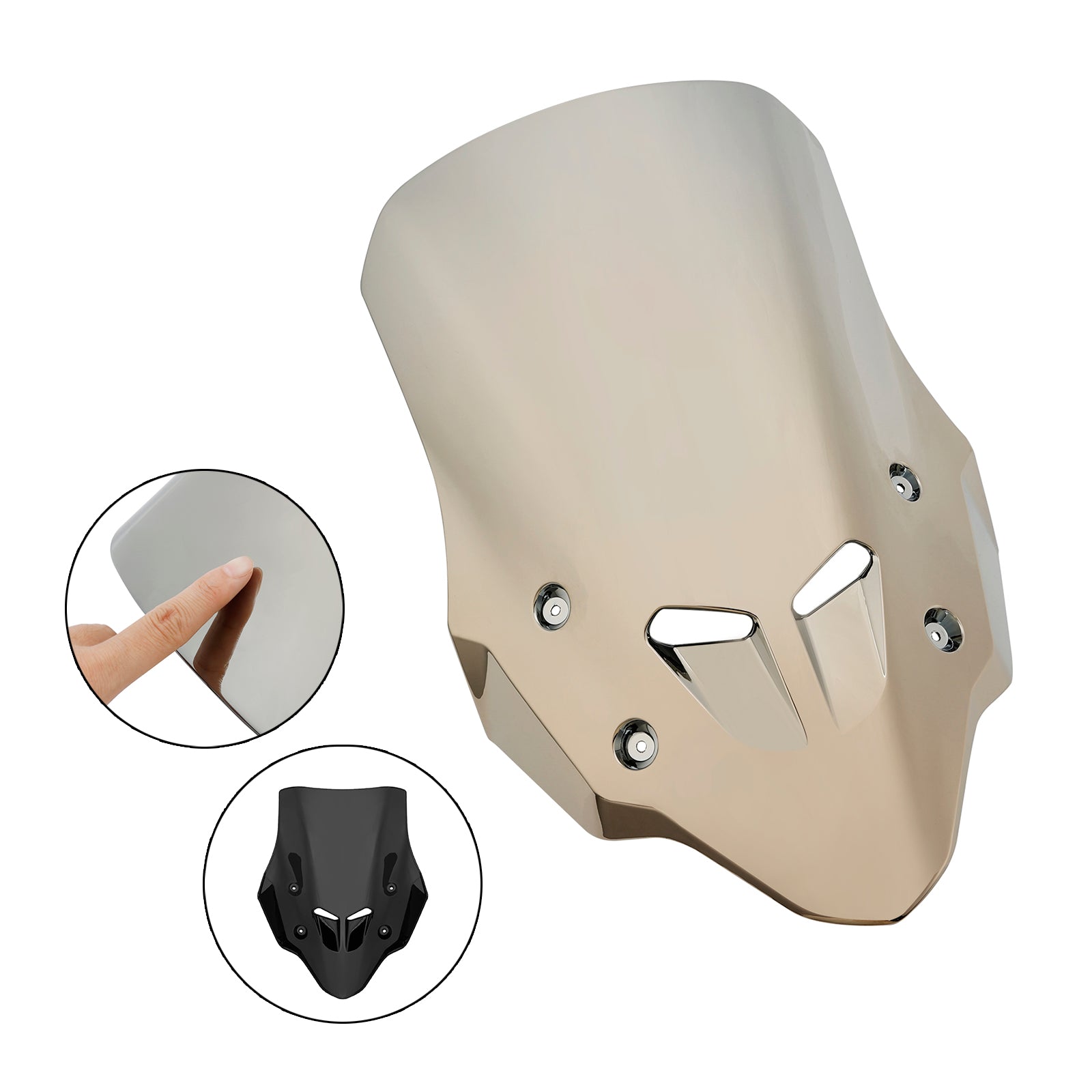 19-24 HONDA CB400X/CB500X ABS MOTOCYCLE Windshield Windscreen