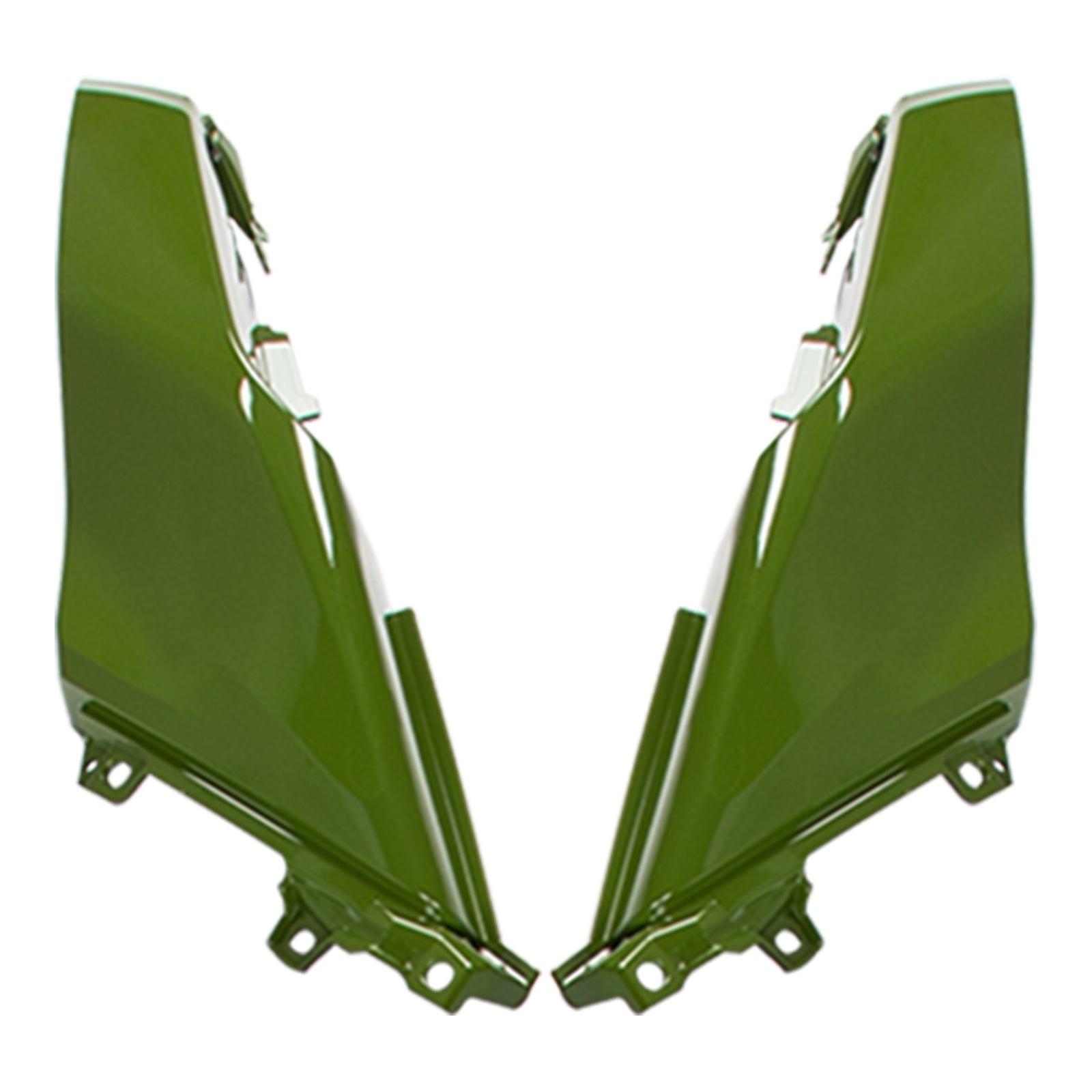 Amotopart 2023-2024 Yamaha X-MAX 300 Glossy Black Green Fairing Kit